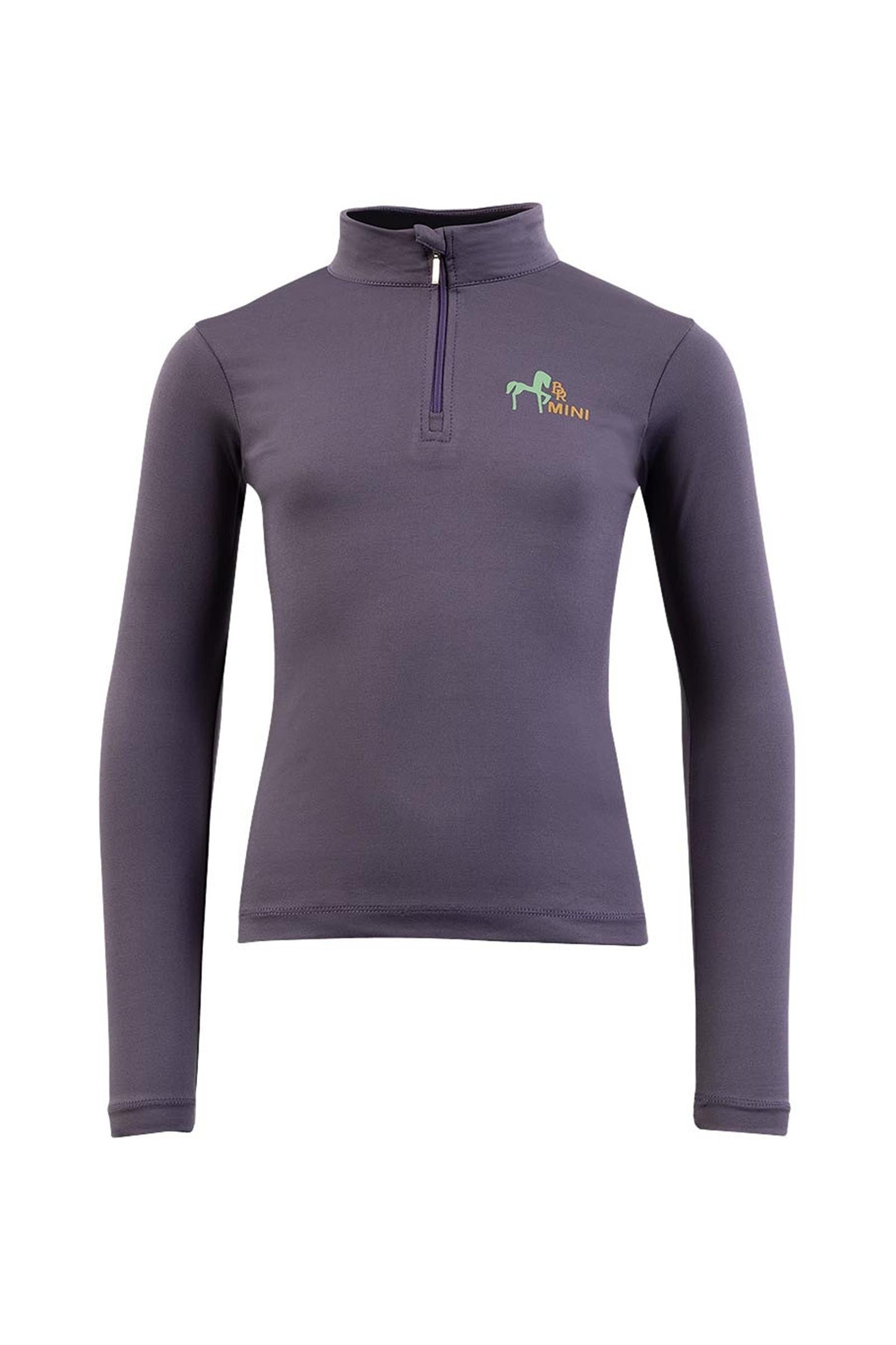 BR Mini Kids zipová funkční mikina s dlouhým rukávem Kids Apparel