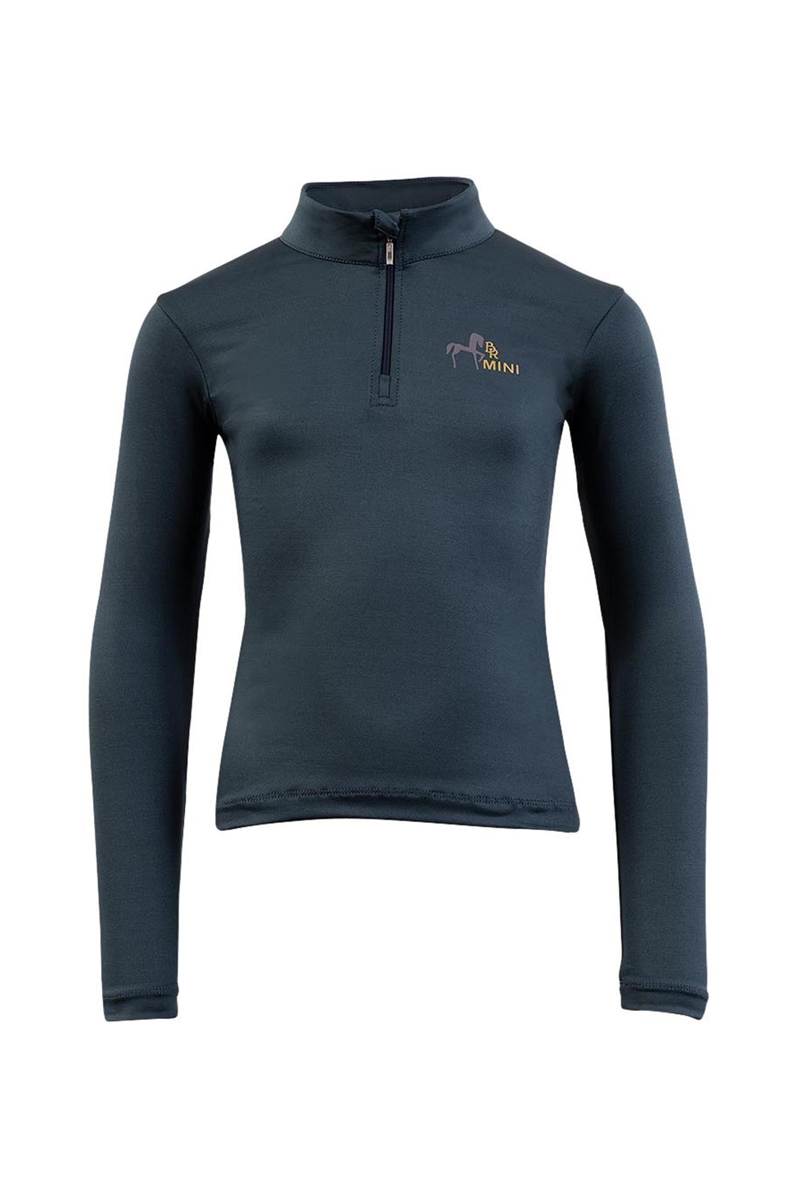 BR Mini Kids zipová funkční mikina s dlouhým rukávem Kids Apparel