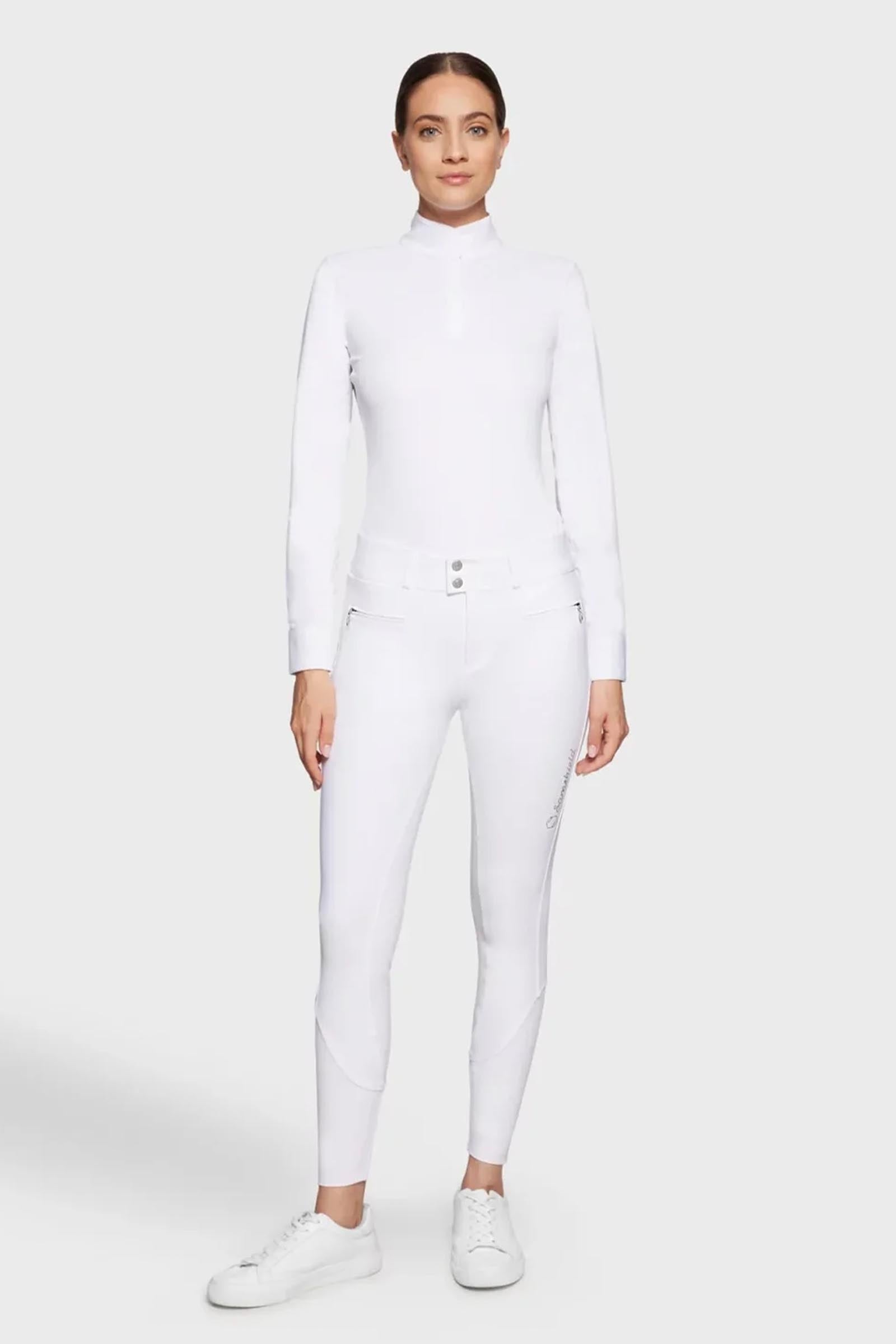 Samshield Clara Women´s Full Grip Breeches With Swarovski Trimming Womens Breeches