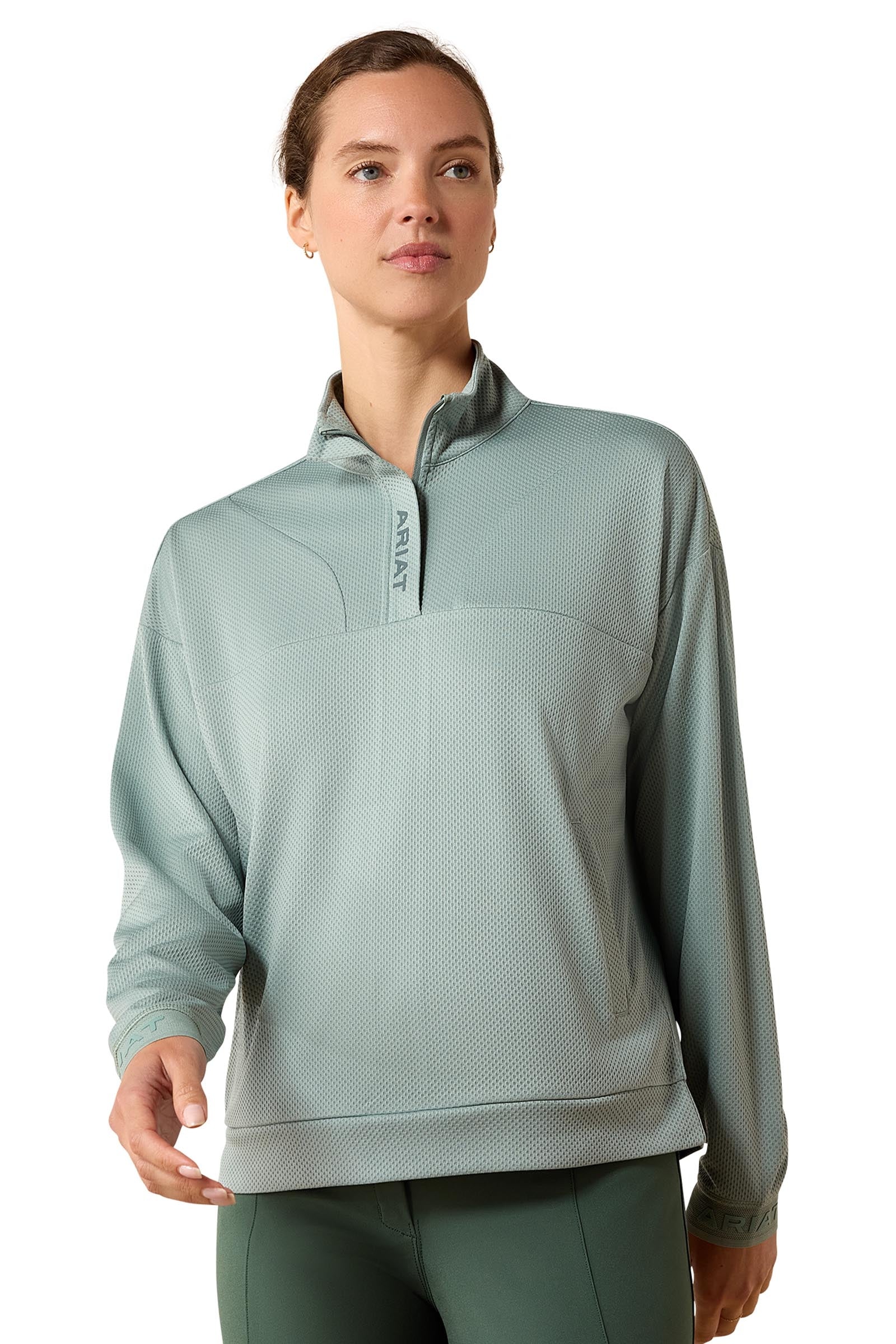 Ariat Breathe dámská mikina s 1/2 zipem Women’s Riding Clothing