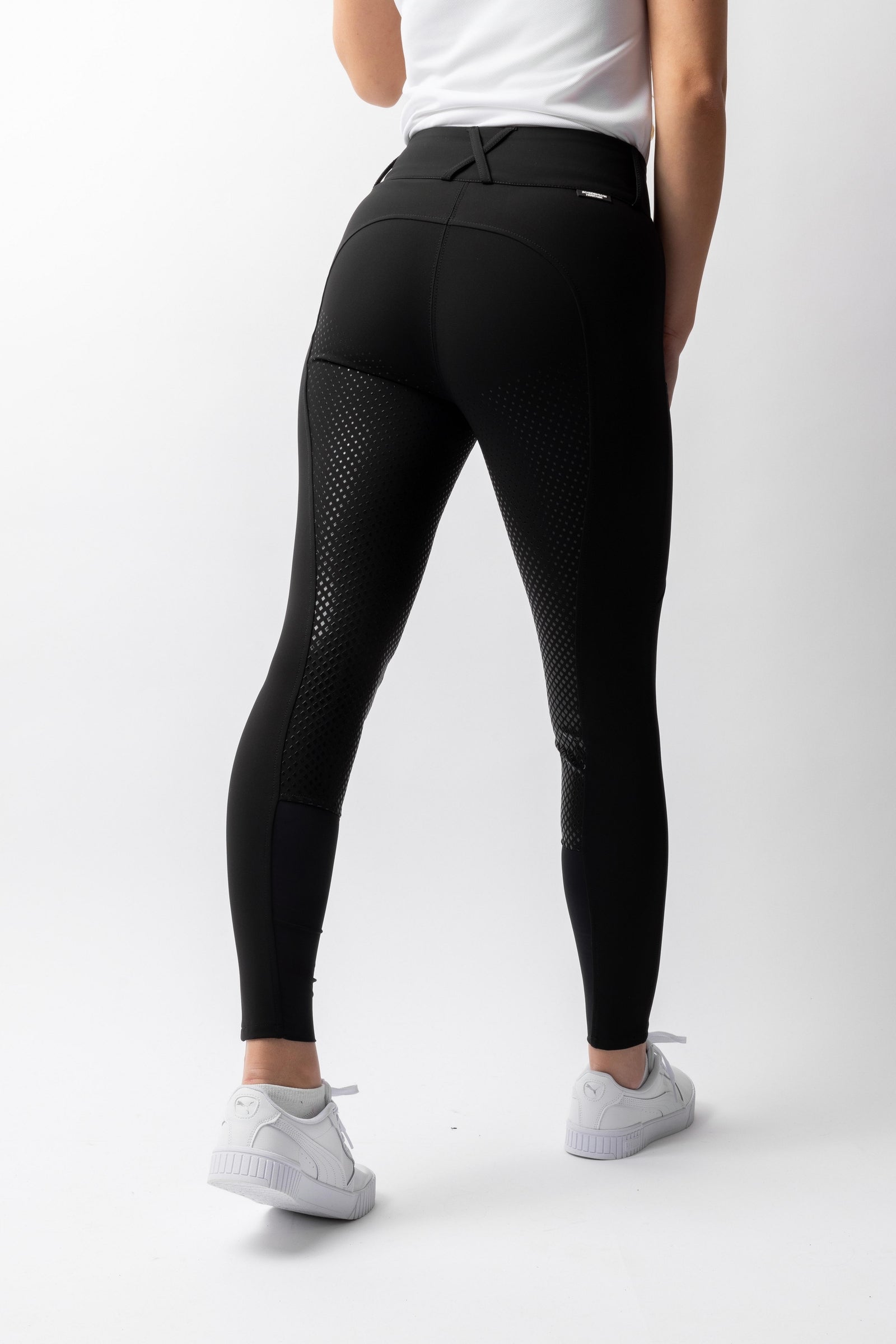 Horze Grand Prix Pro dámské plné sedlo jezdecké kalhoty UPF 50+ Womens Breeches