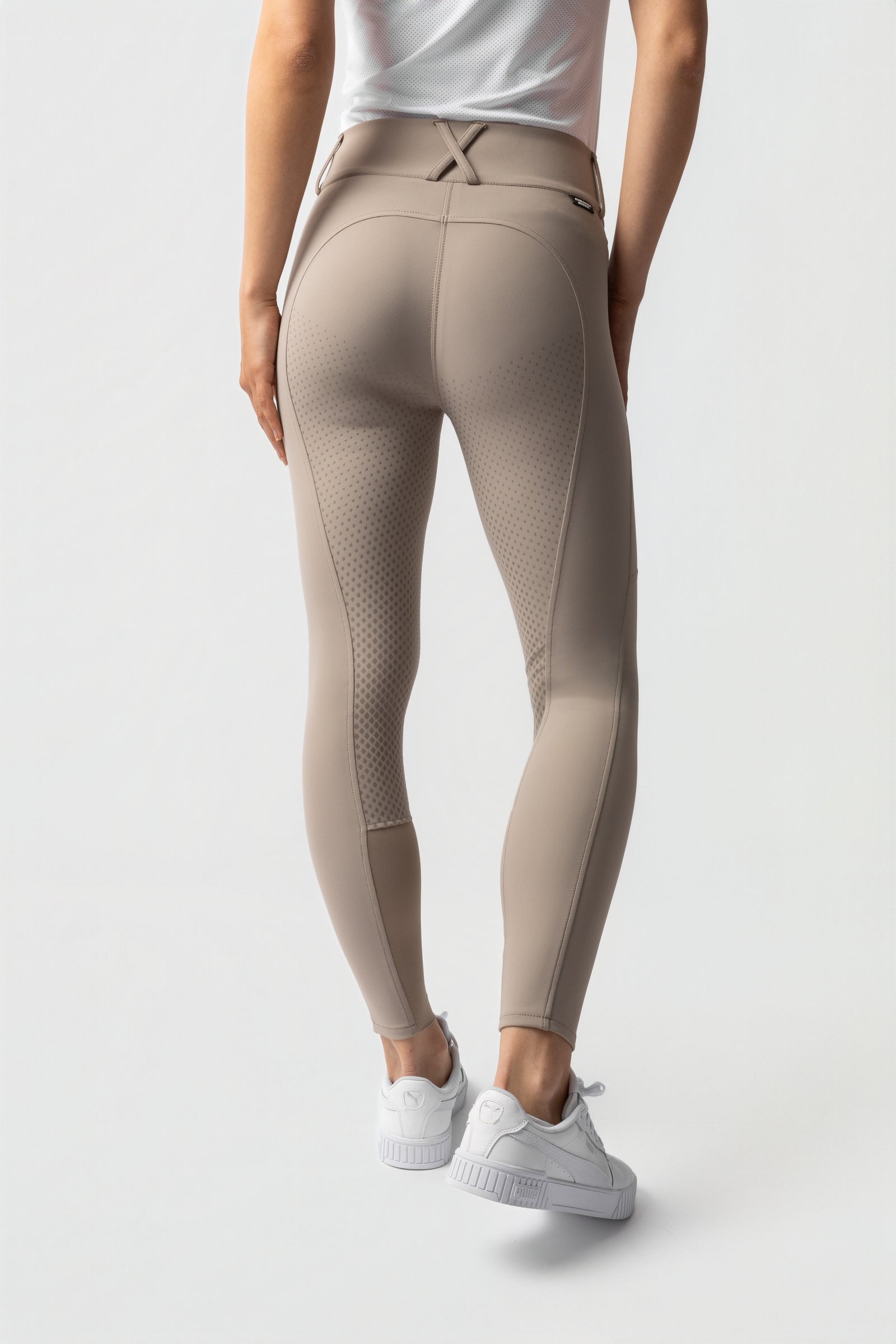 Horze Grand Prix Pro dámské plné sedlo jezdecké kalhoty UPF 50+ Womens Breeches