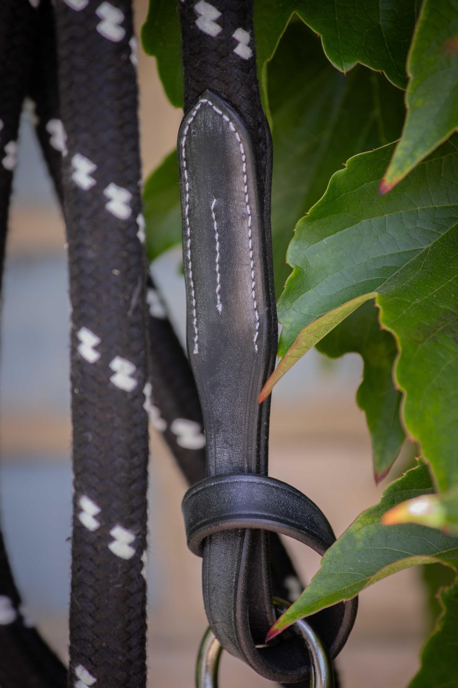 PENELOPE Longe In Rope and Leather (1,5 m) Horse Training