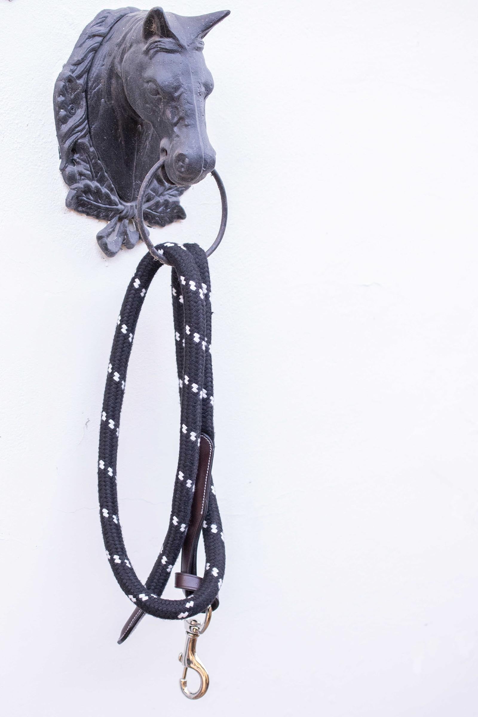 PENELOPE Longe In Rope and Leather (1,5 m) Horse Training
