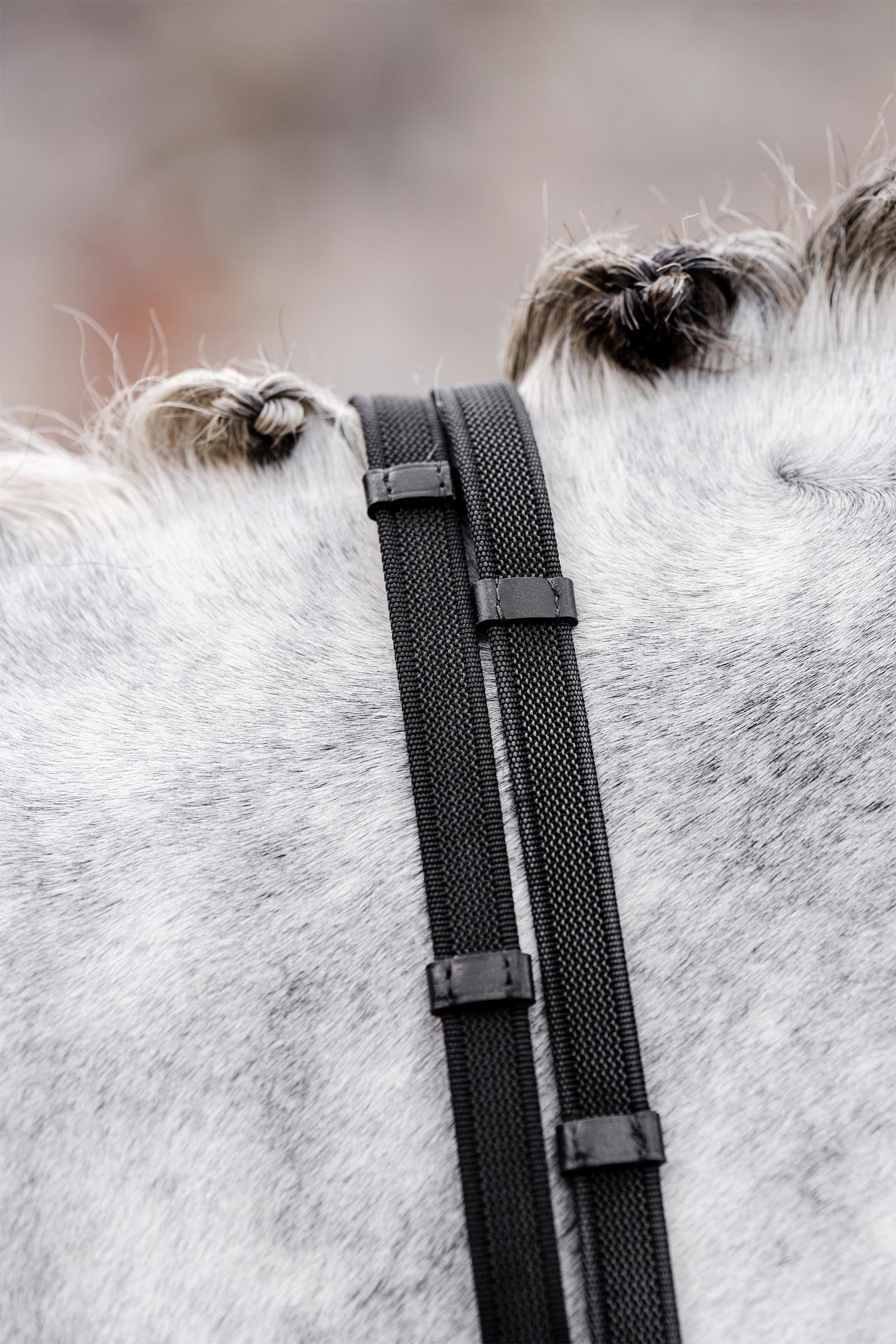 Horseware gumové kontinentální zügel s gripem Bridles & Reins