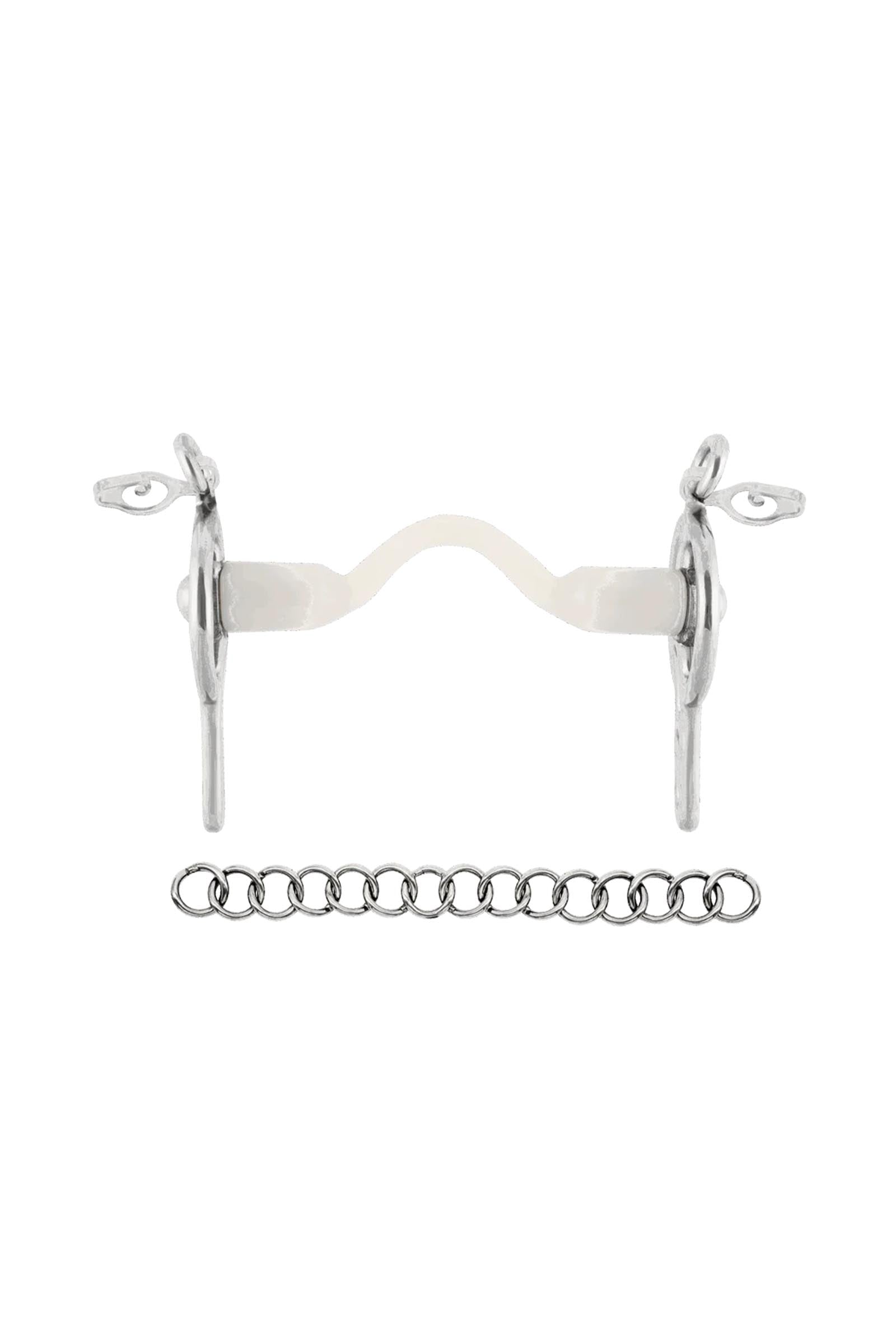 Sprenger Nathe liverpoolské udidlo, s vyklenutím, 20 mm, krátké páky, termoplast Racing Tack
