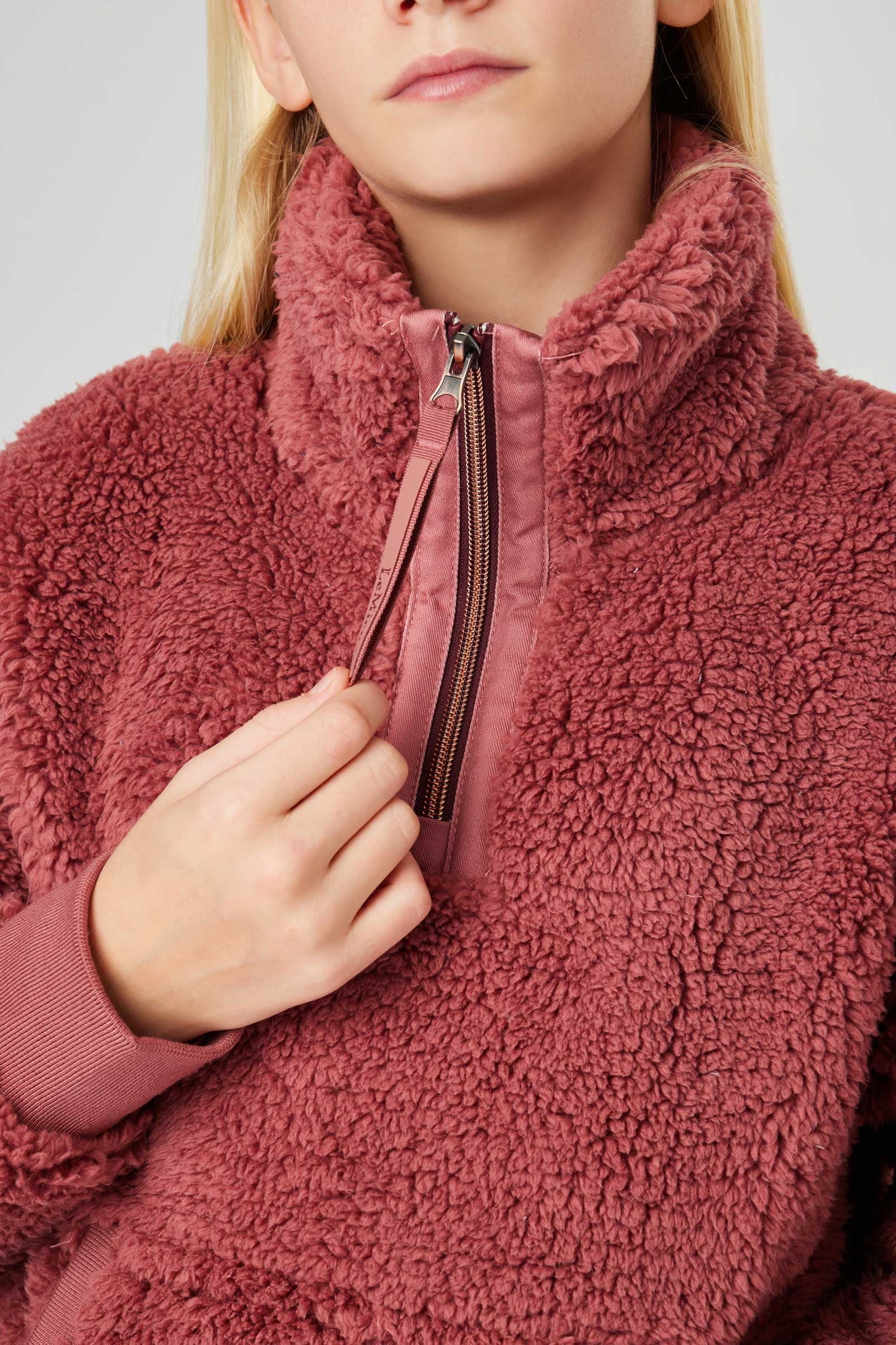 LeMieux Young Rider Tia Teddy Fleece Sweater Kids Apparel