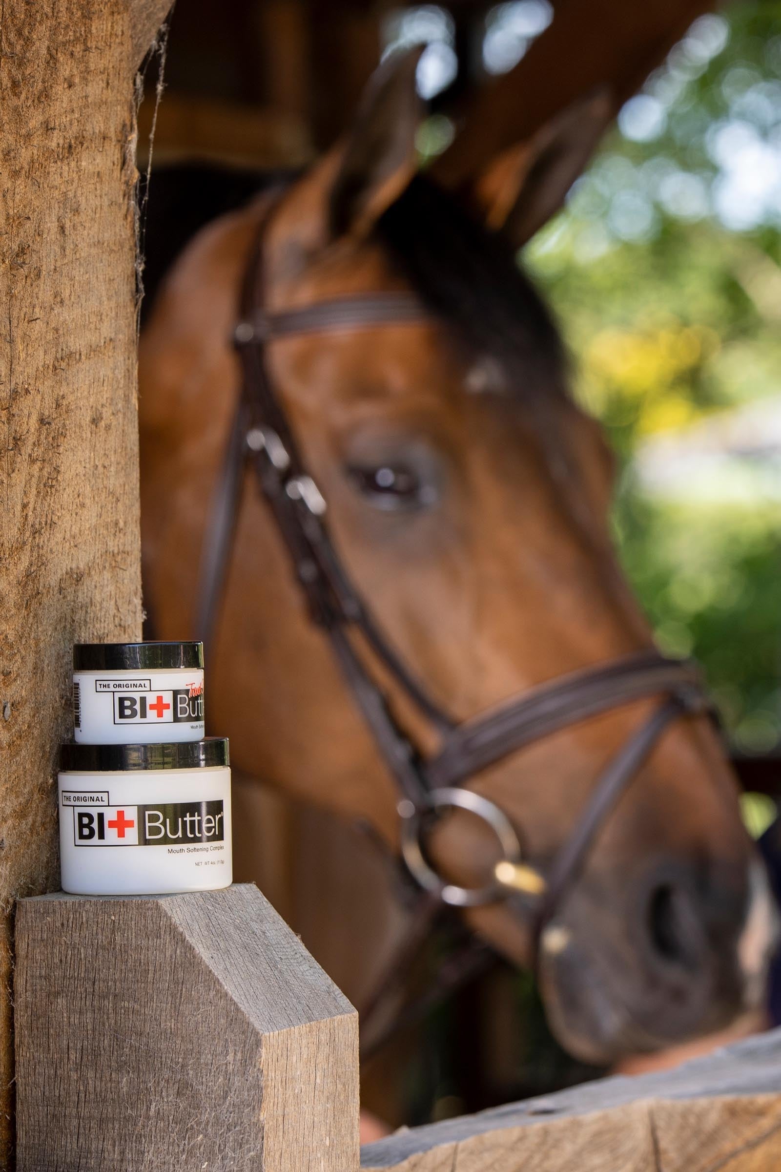 Own HZ items with no branding LeMieux The Original Bit Butter zjemňující komplex na hubu 113g Horse Bits
