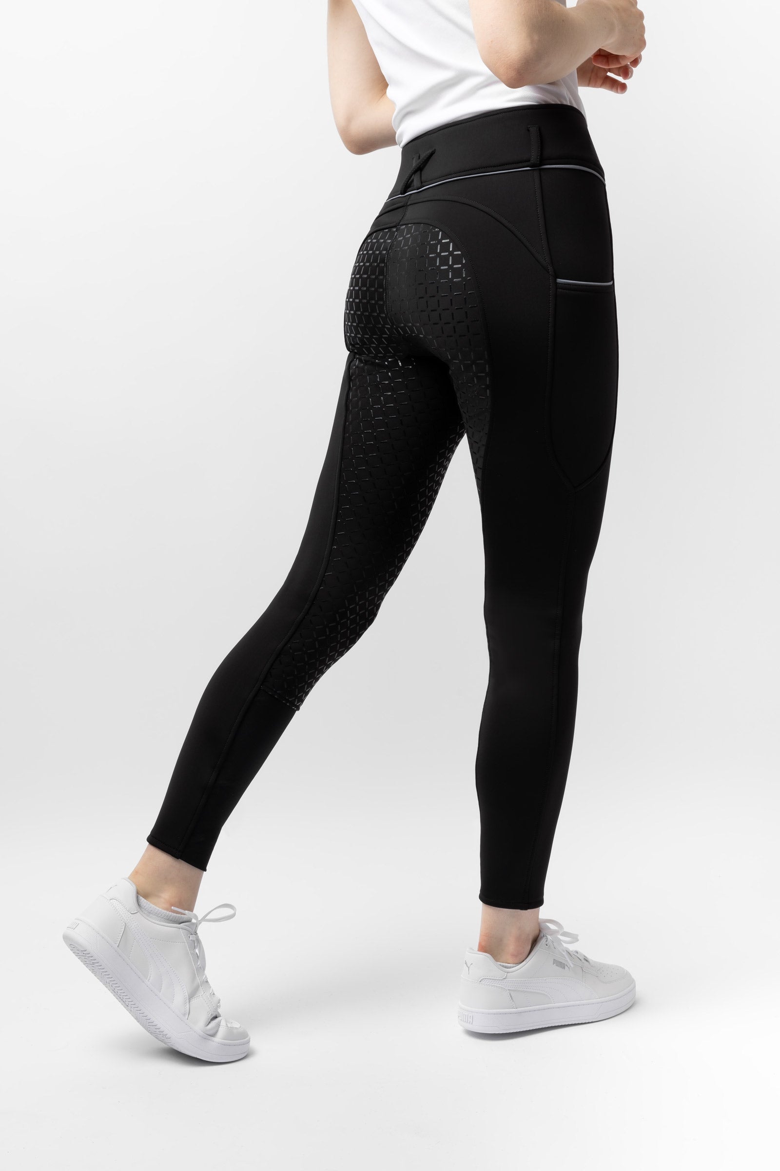 Horze Corinne Thermo rajtky s vollständigem Grip Womens Breeches