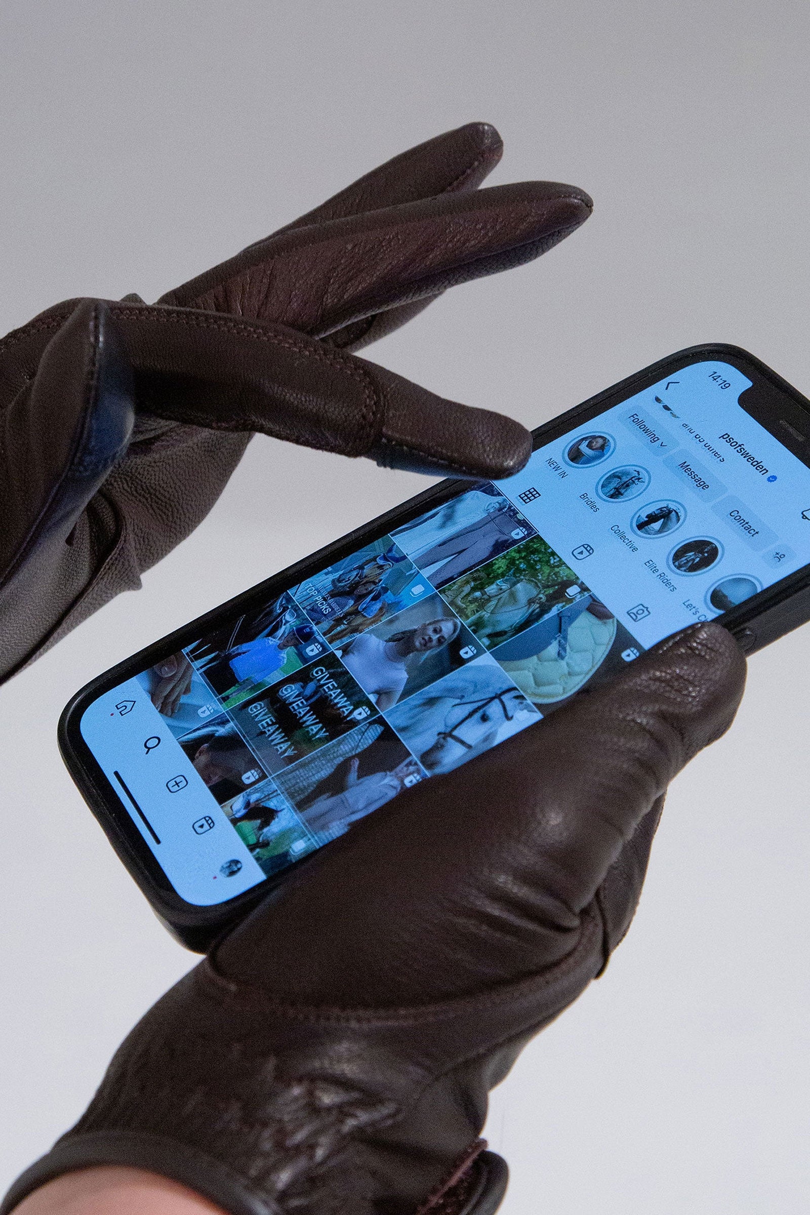 PS of Sweden Soft Leather Riding Gloves Riding Gloves