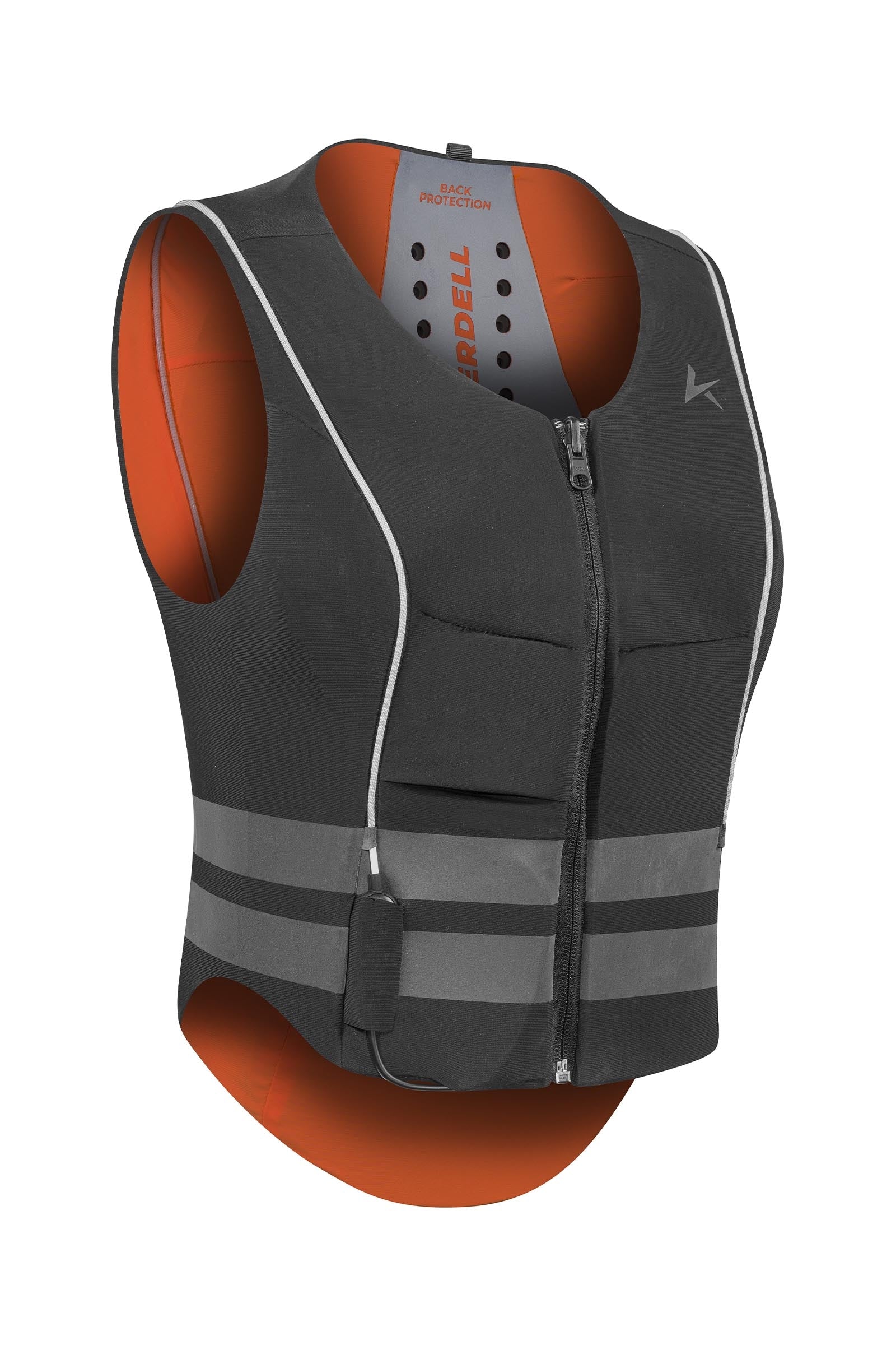 Komperdell FlexFit vysoce viditelná oboustranná balistická vesta s chráničem zad Safety Equipment
