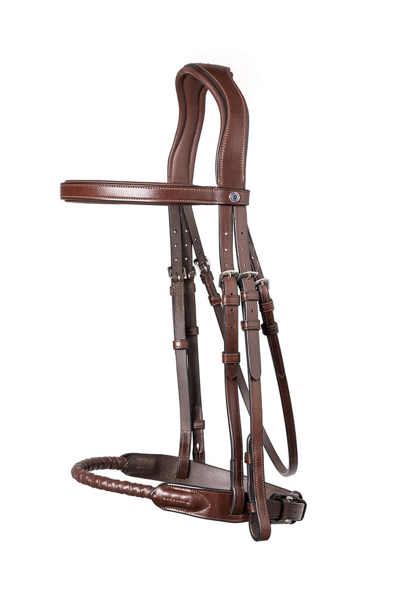 Trust Equestrian Dublin Rope Noseband Bridle Covered Bridles & Reins