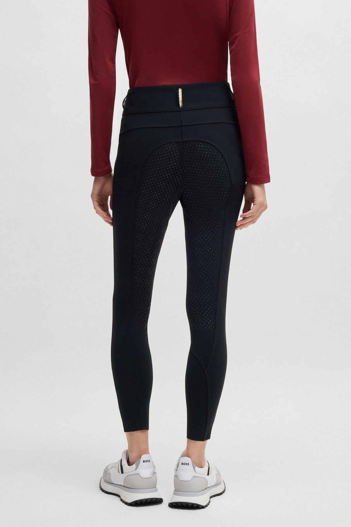 BOSS Equestrian Hailey Womens High Waist Full Grip Breeches Womens Breeches