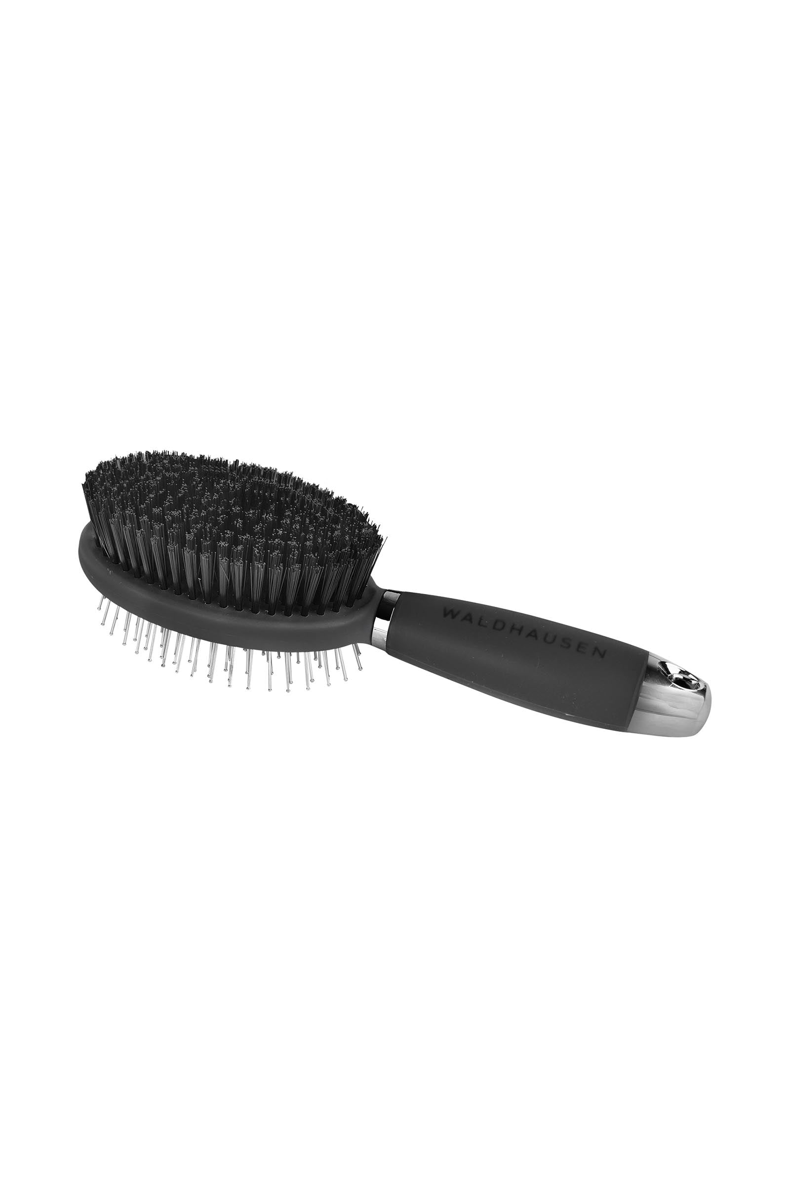 Waldhausen oboustranný kartáč s gelovou rukojetí Horse Grooming Tools