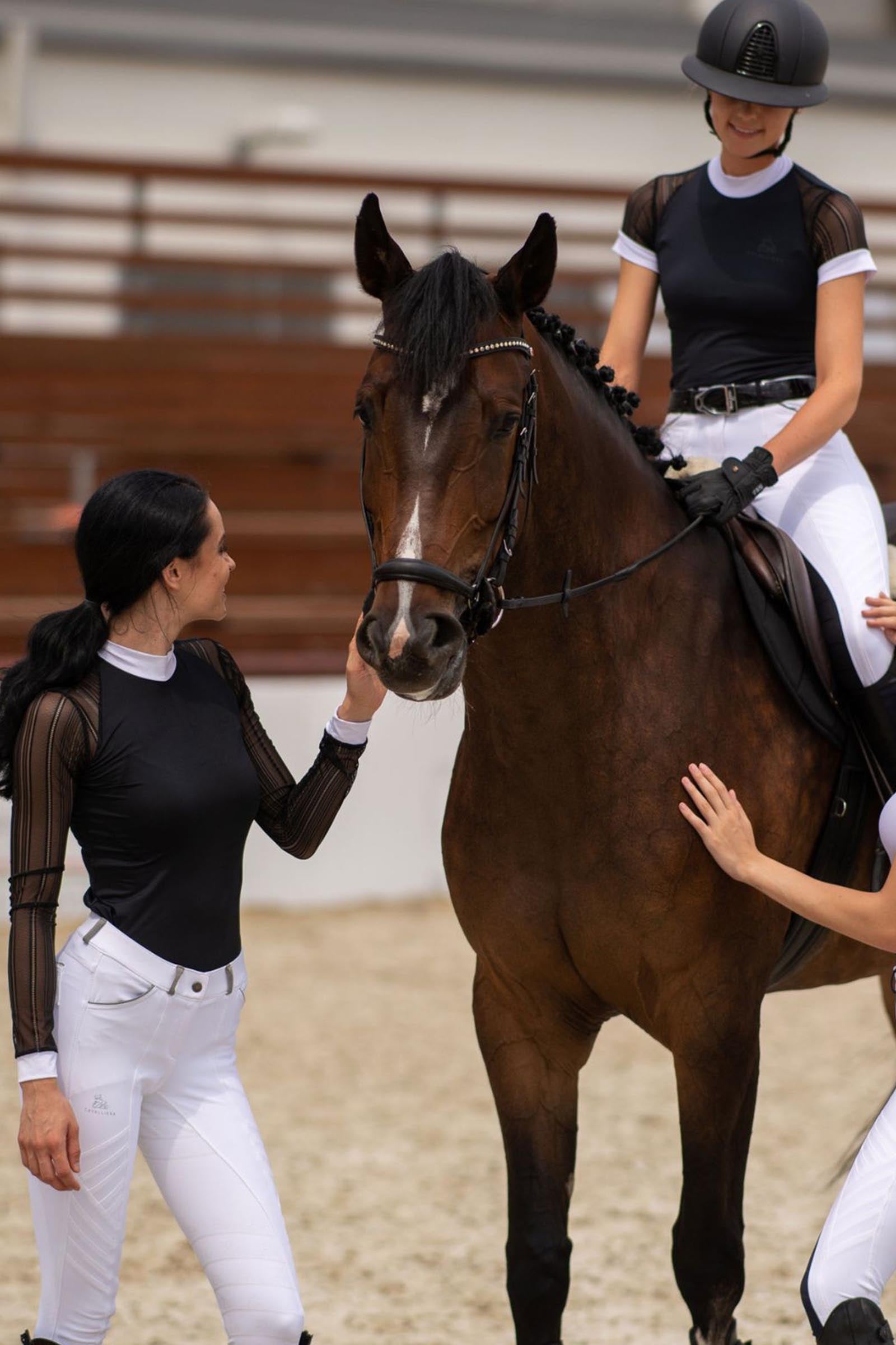 Cavalliera Riding Show Shirt Contessa, Women's Long Sleeve Women’s Riding Clothing