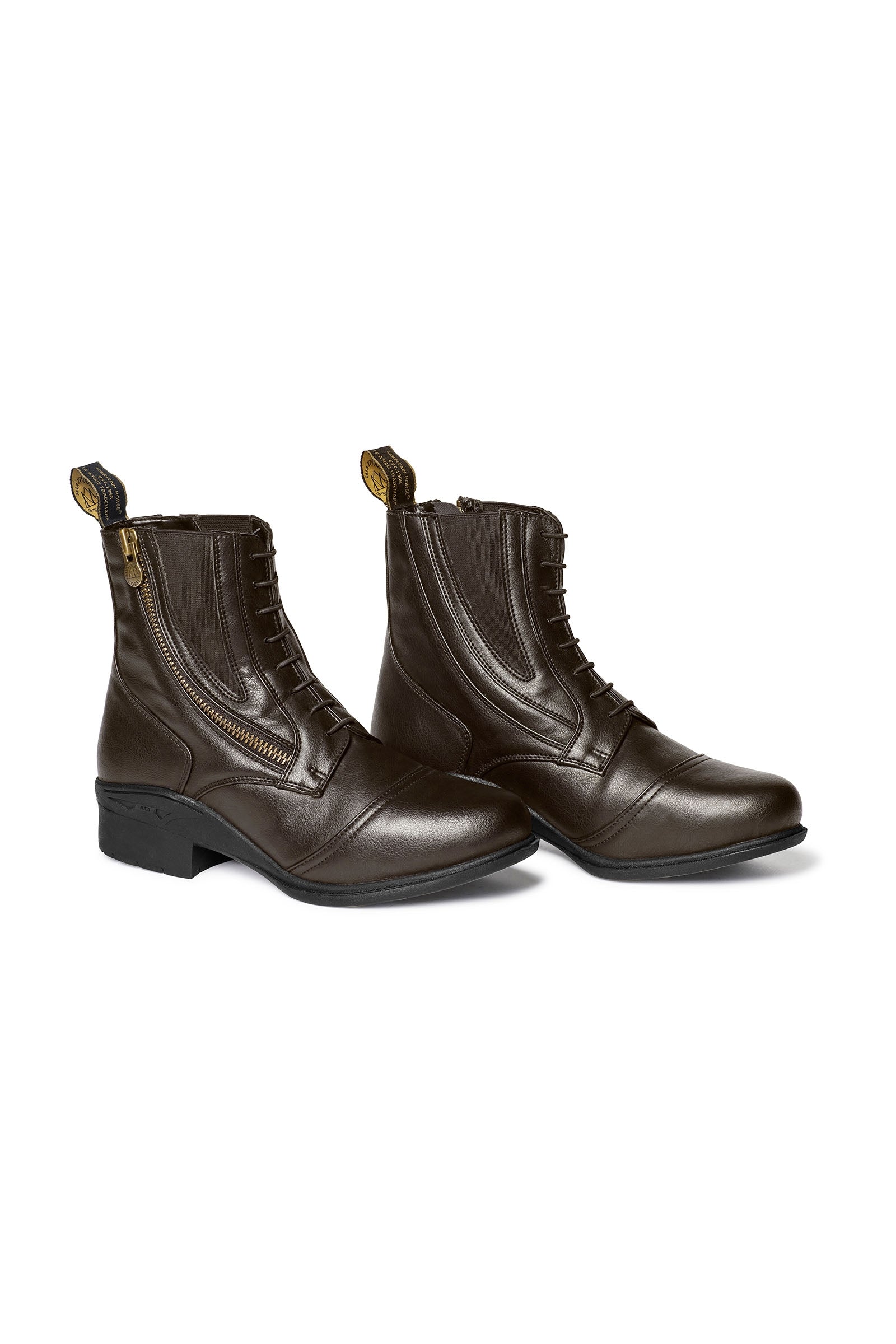 Mountain Horse Veganza Paddockové boty s bočním zipem Riding Boots & Riding Shoes