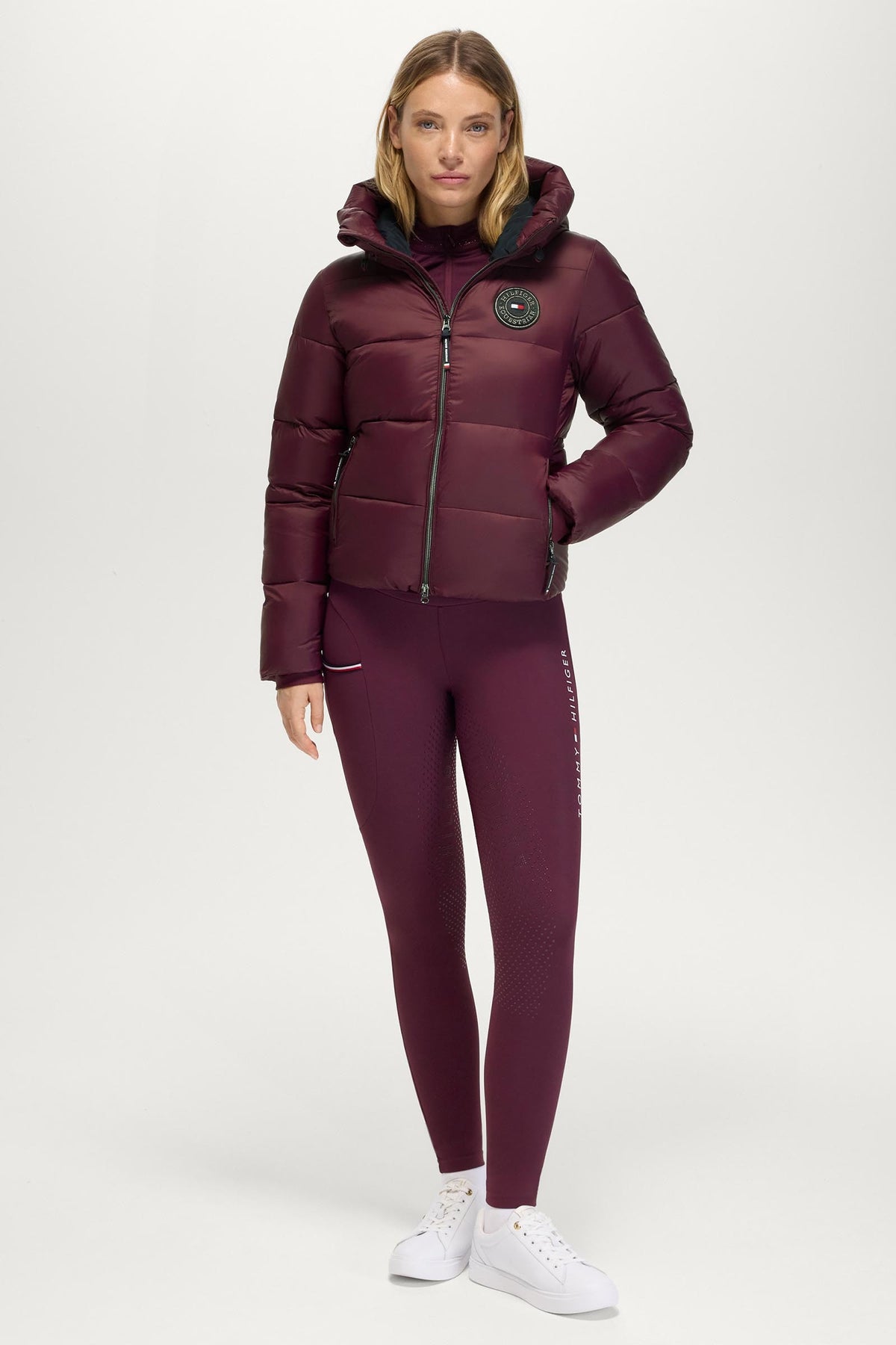 Tommy Hilfiger Equestrian Glendale Women Puffer Jacket Women’s Riding Clothing