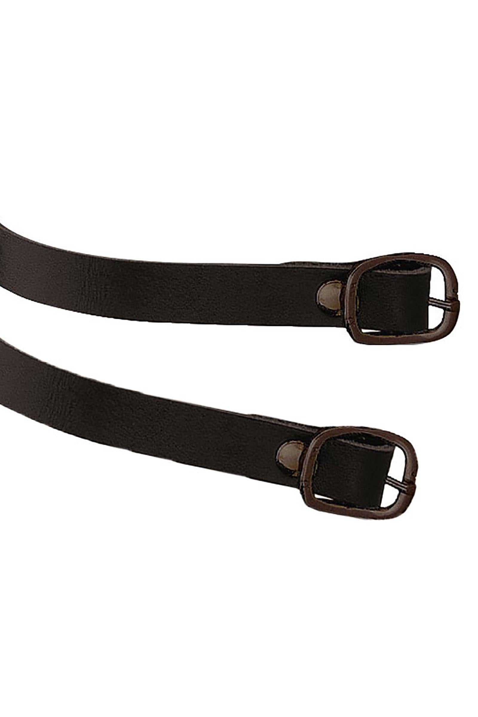 Sprenger HS řemínky na ostruhy kožené, 45 cm Riding Whips, Crops & Spurs