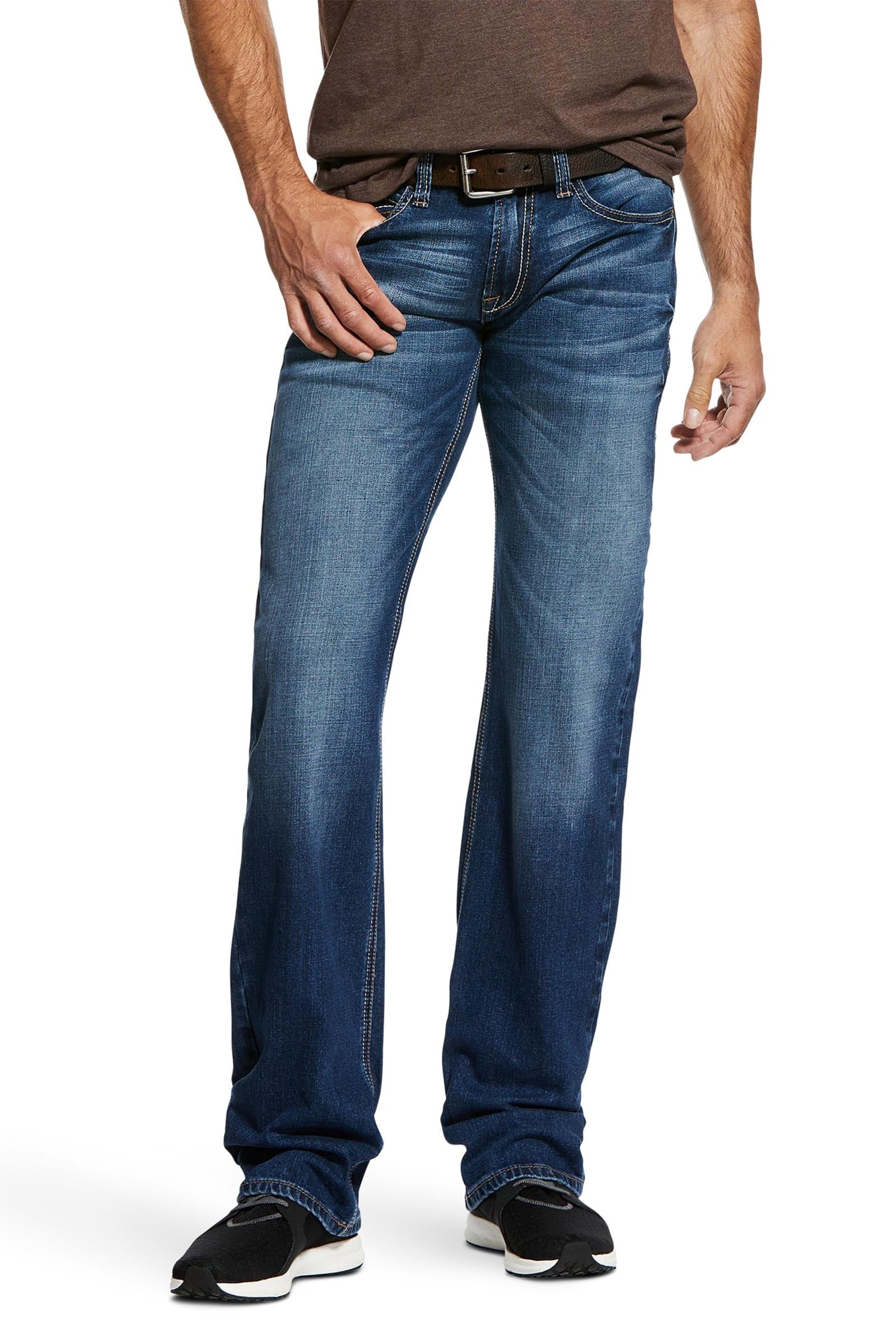 Ariat Nassau M7 Rocker pánské džíny s rovnými nohavicemi Mens Riding Clothing