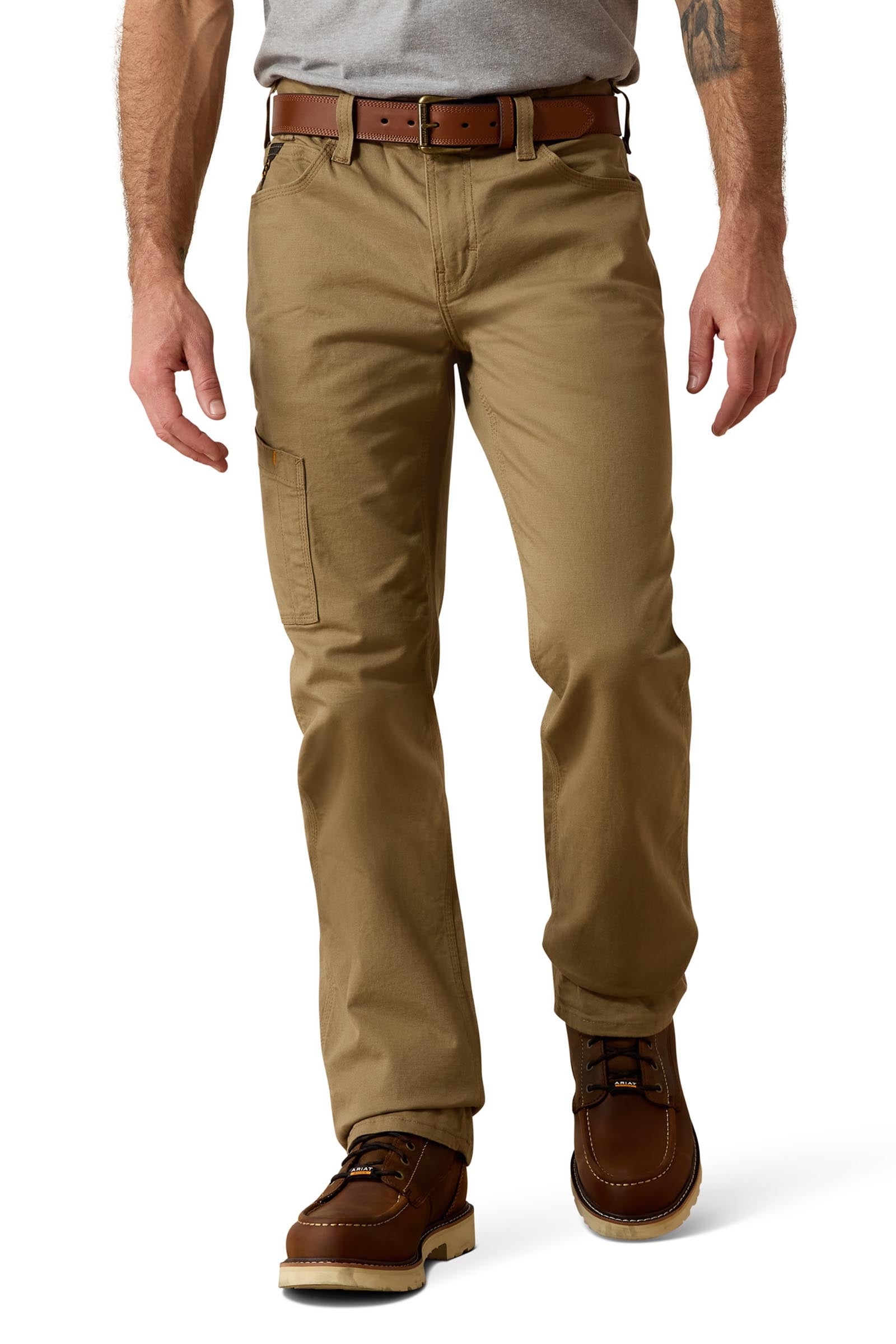 Ariat Rebar M7 Slim DuraStretch Made Tough Straight Pánské kalhoty rovného střihu Mens Riding Clothing