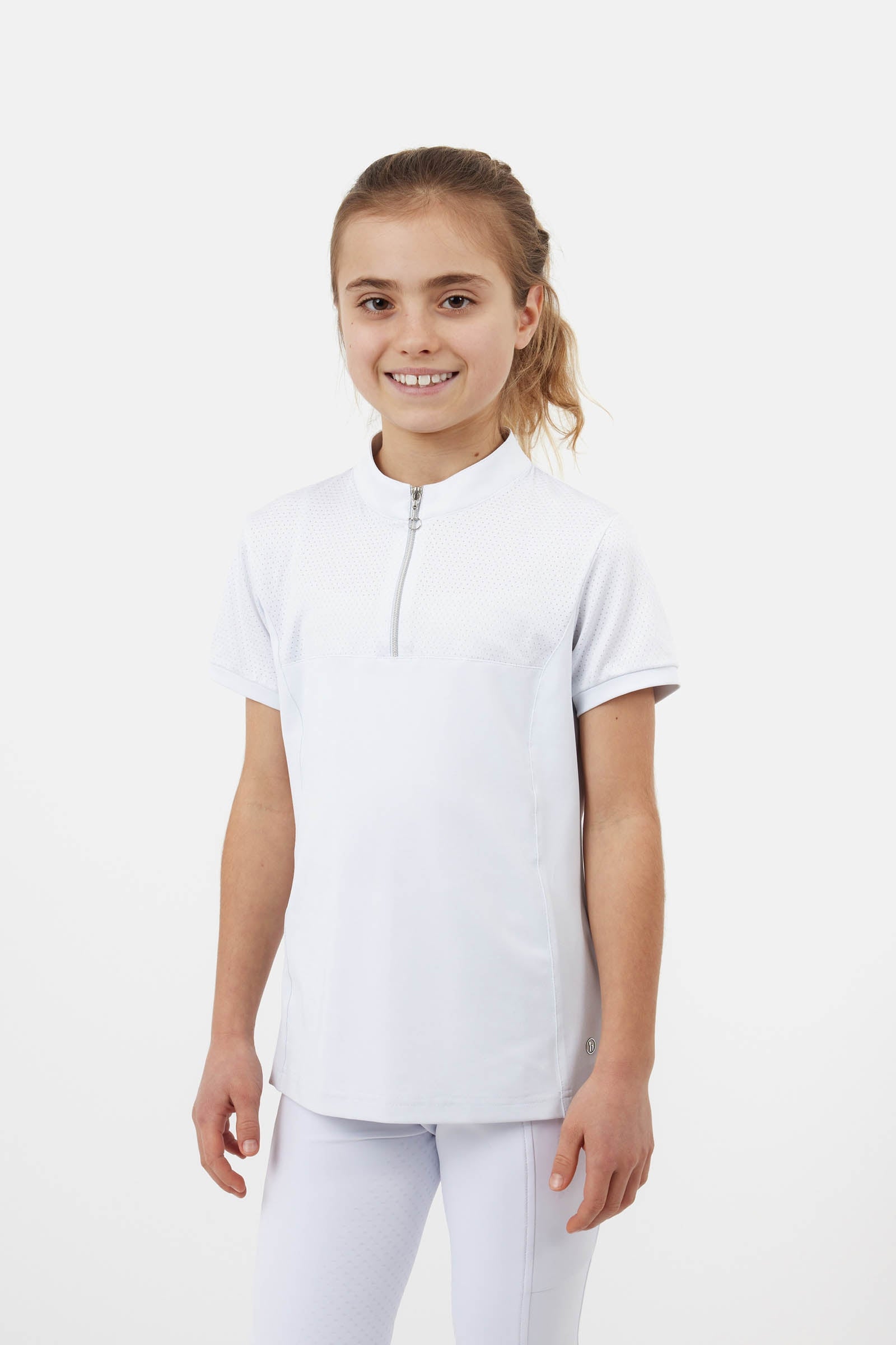 Horze Young Rider Louisa závodní tričko s mesh panely Kids Apparel