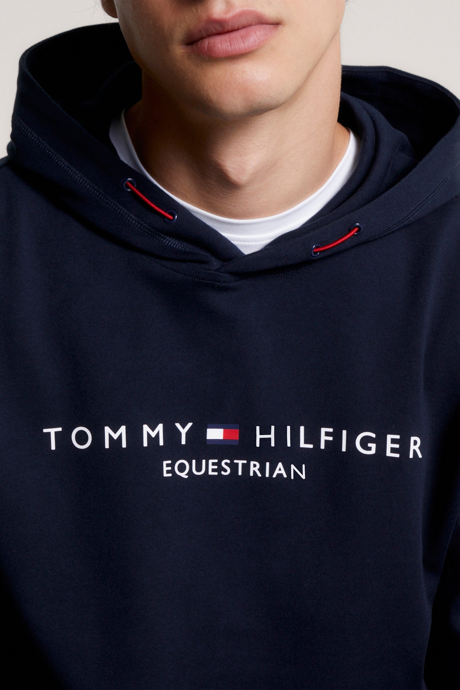 Tommy Hilfiger Equestrian Williamsburg Graphic Hoodie Mens Riding Clothing