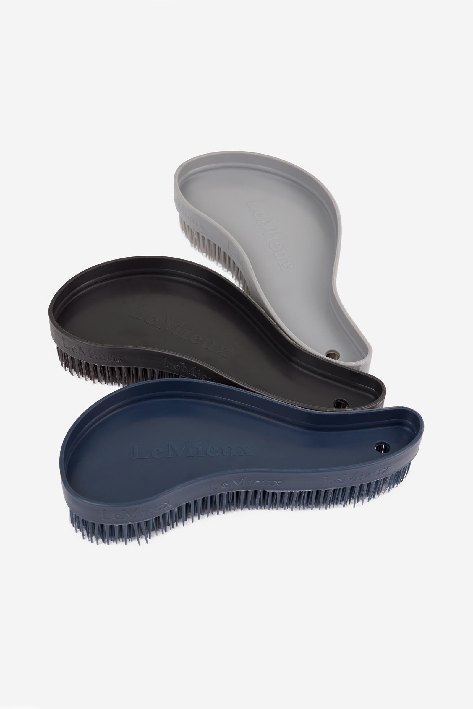 LeMieux Wizard kartáče – sada 3 kusů Horse Grooming Tools