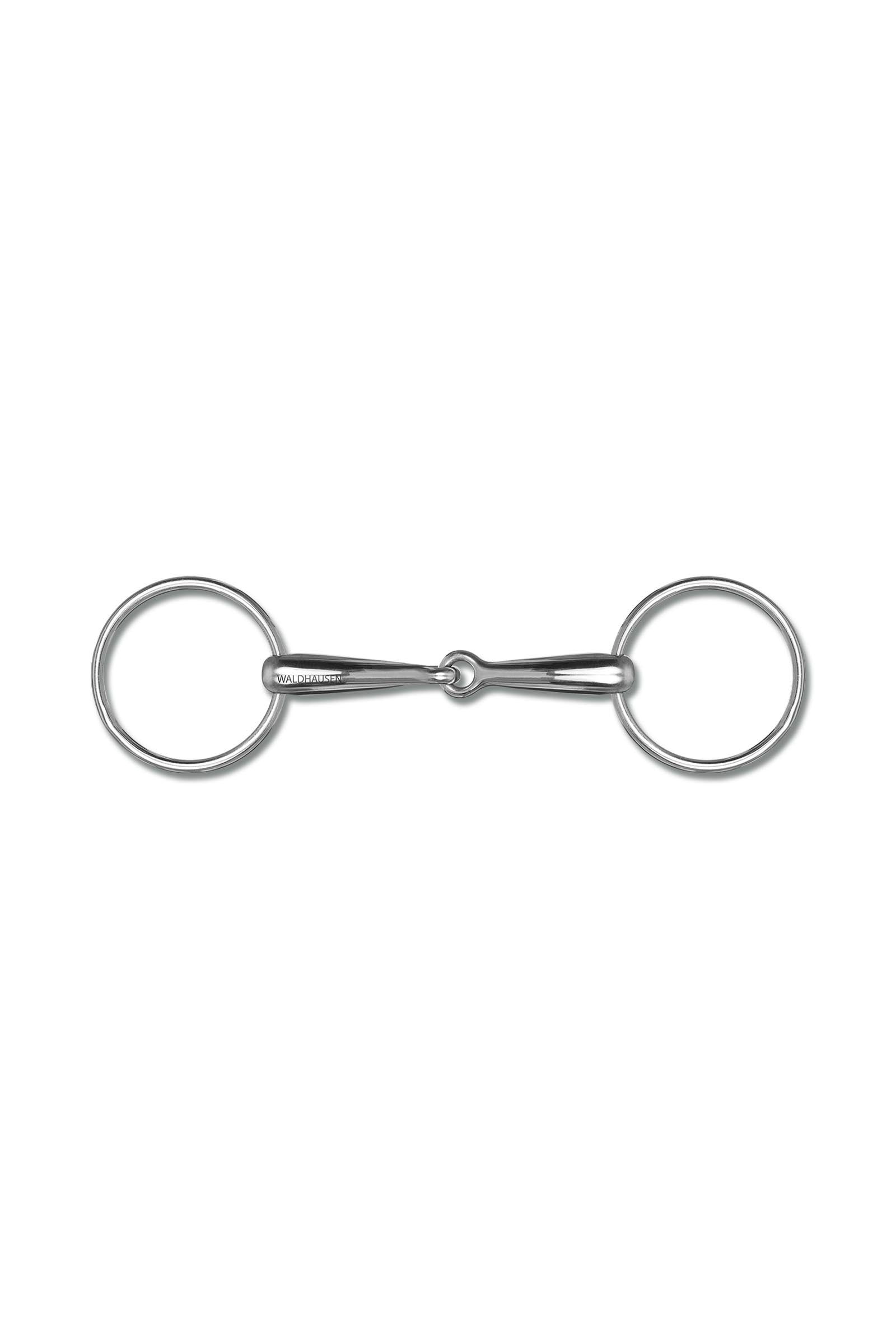 Waldhausen Stihlové udidlo Economic SS plné, jednoduše lomené, 16 mm Horse Bits