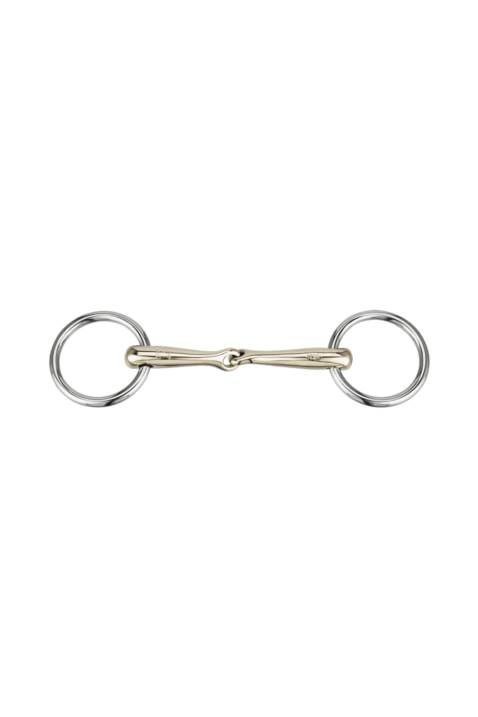 Sprenger Dynamic RS pony island kroužkové udidlo, jednoduše lomené, 12 mm, Sensogan Horse Bits