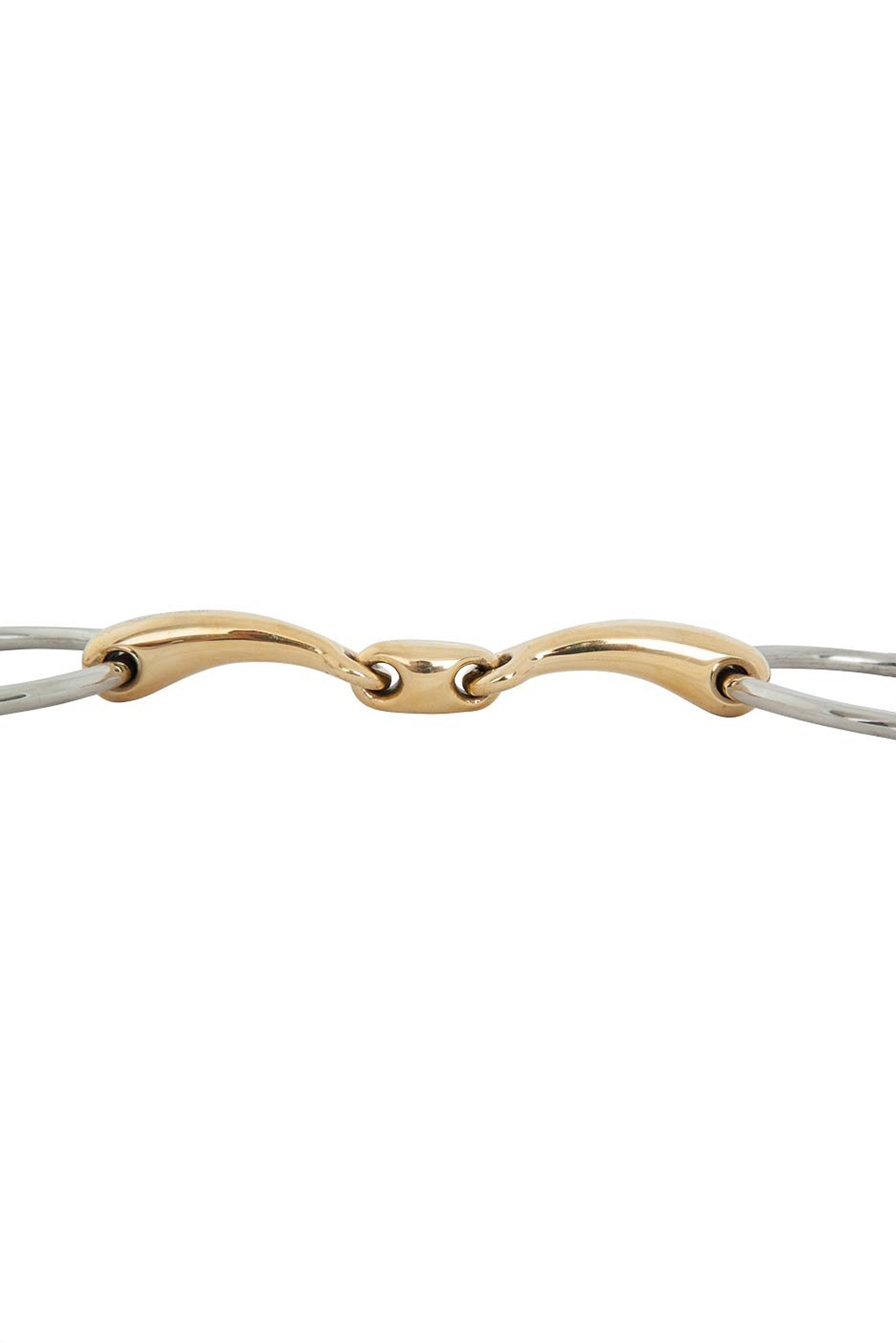 BR Soft Contact Loose Ring Snaffle Double Jtd., 14 mm Horse Bits