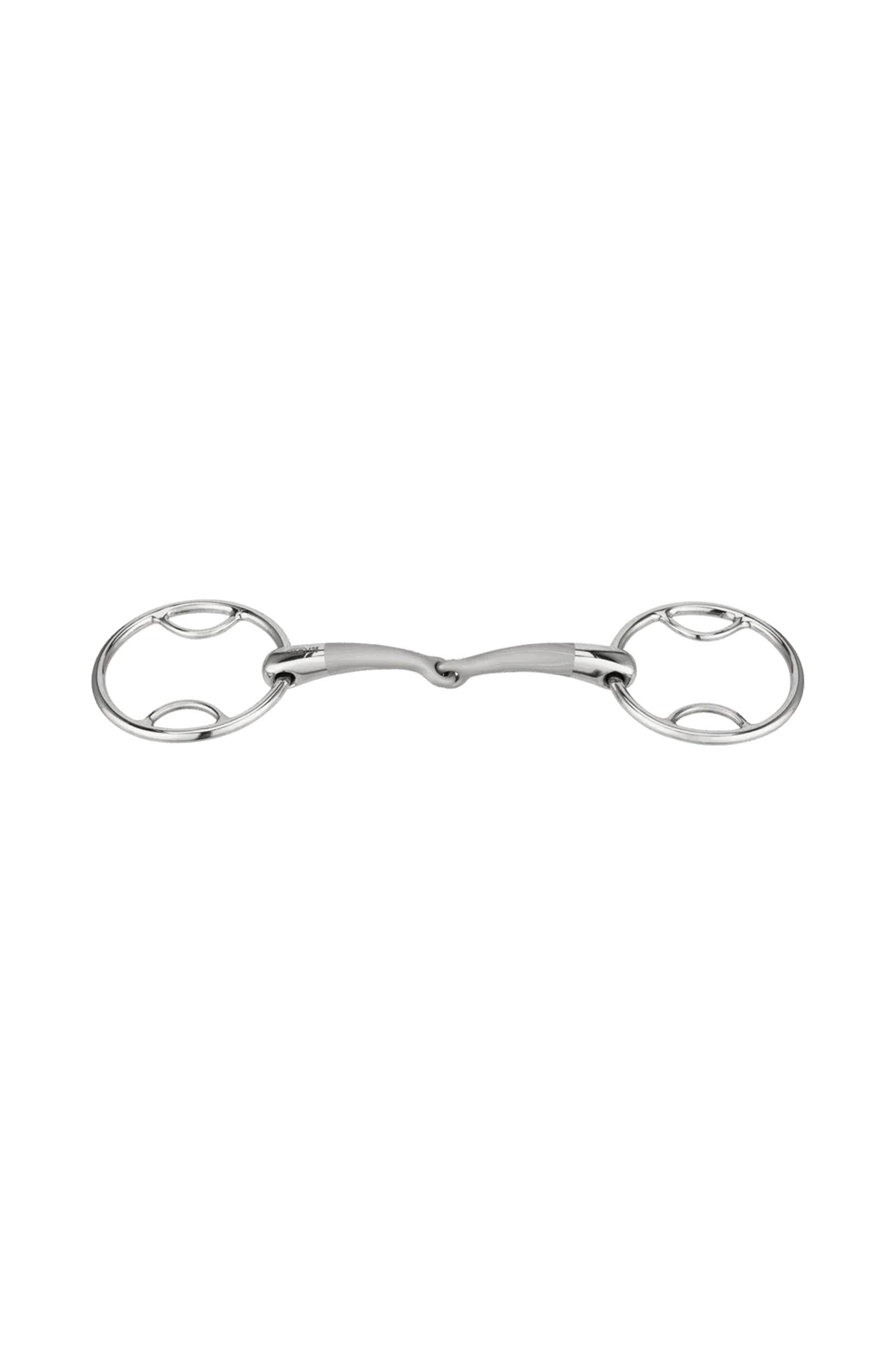 Sprenger Satinox 3-kroužkové udidlo, jednoduše lomené, 14 mm, nerezová ocel Horse Bits