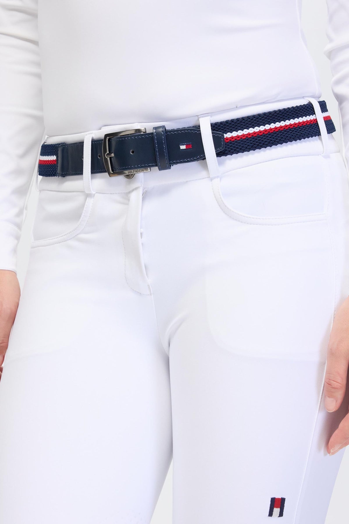 Tommy Hilfiger Equestrian Anchor Elastic Belt Accessories