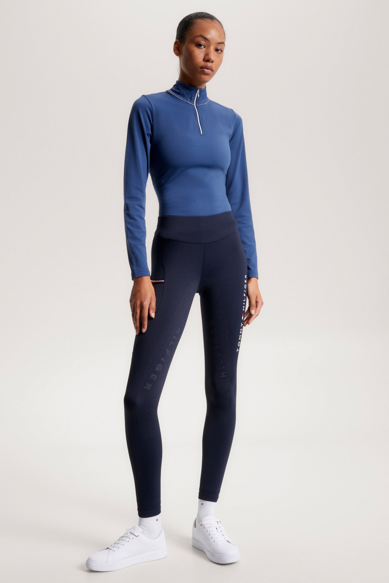 Tommy Hilfiger Equestrian Elmira dámské zimní punčochové kalhoty Ridign s plnou přilnavostí Womens Breeches
