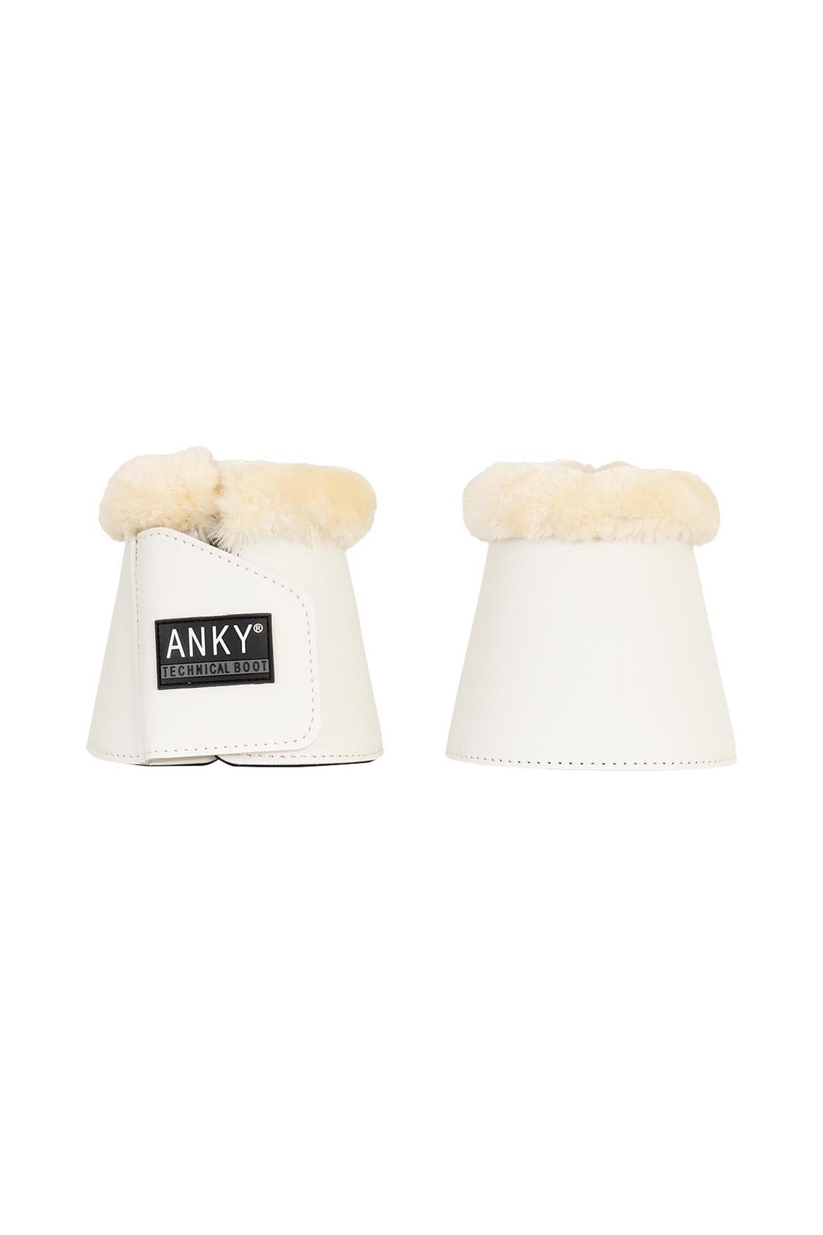 Anky ANKY Bell Boots With Neoprene Lining & Faux Fur Leg Protection & Hoof Protection for Horses