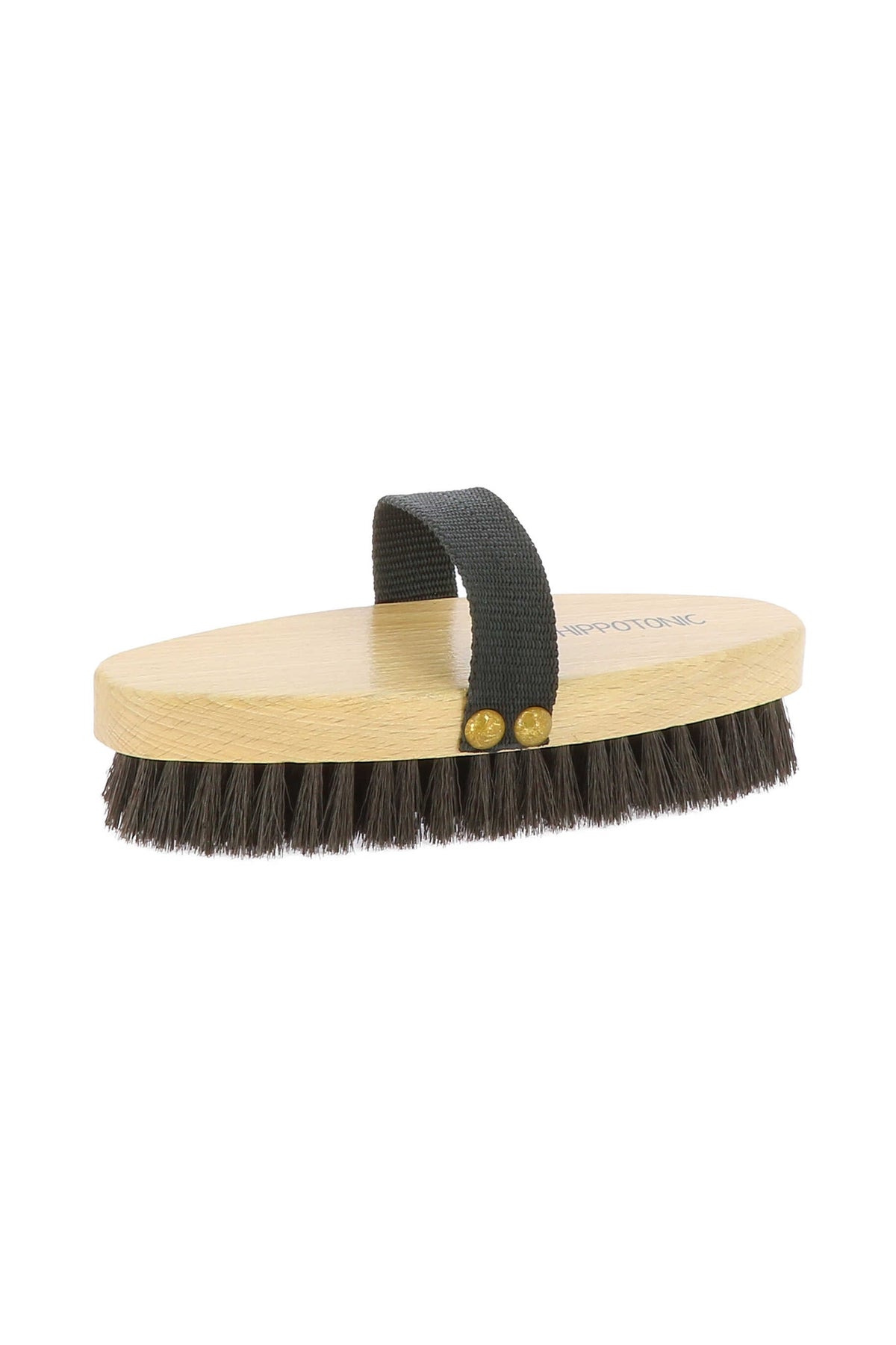 HIPPOTONIC Soft Body Brush With Wooden Handle, Big Horse Grooming Tools