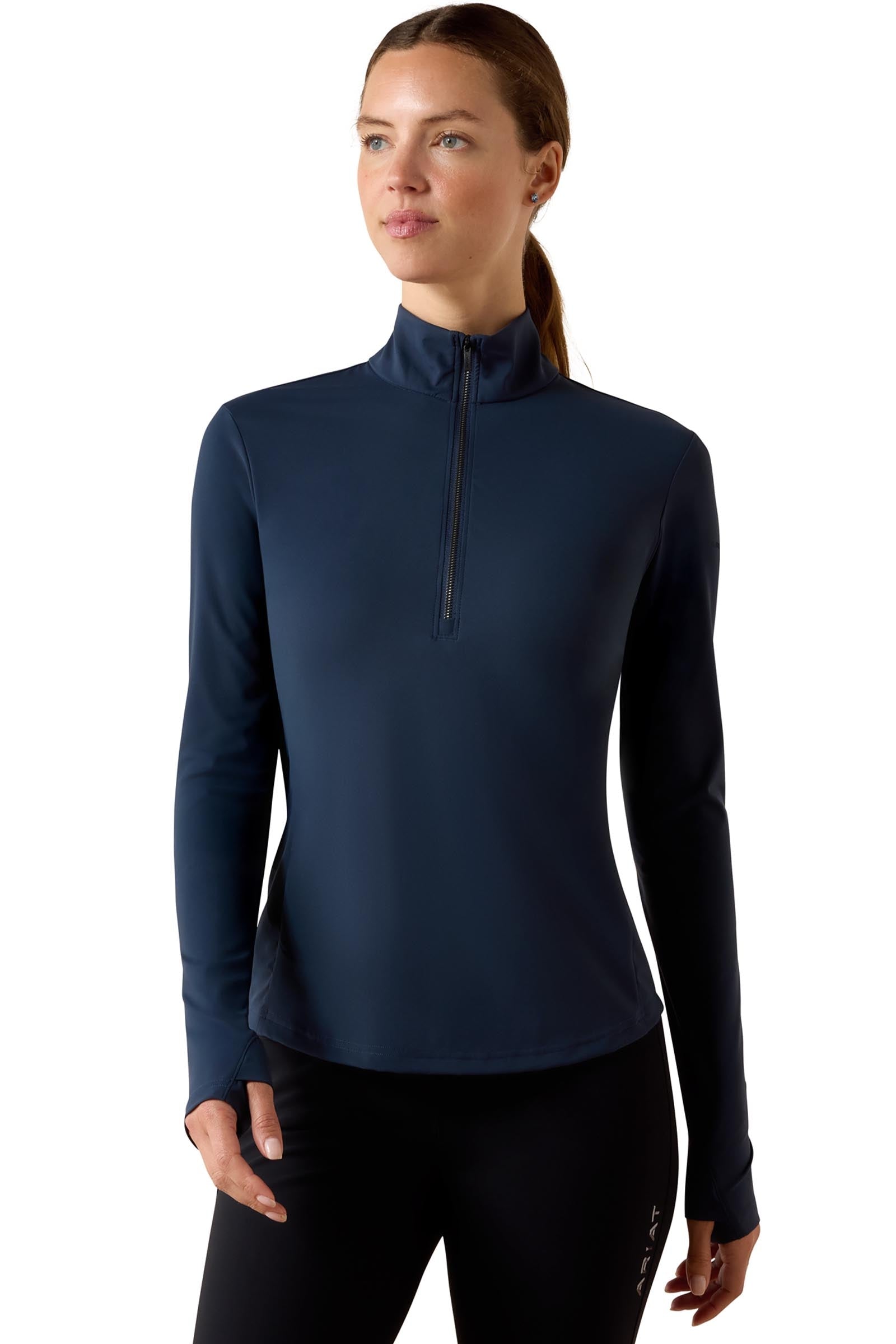 Ariat Women's SolVeil 1/2 Zip Baselayer Women’s Riding Clothing