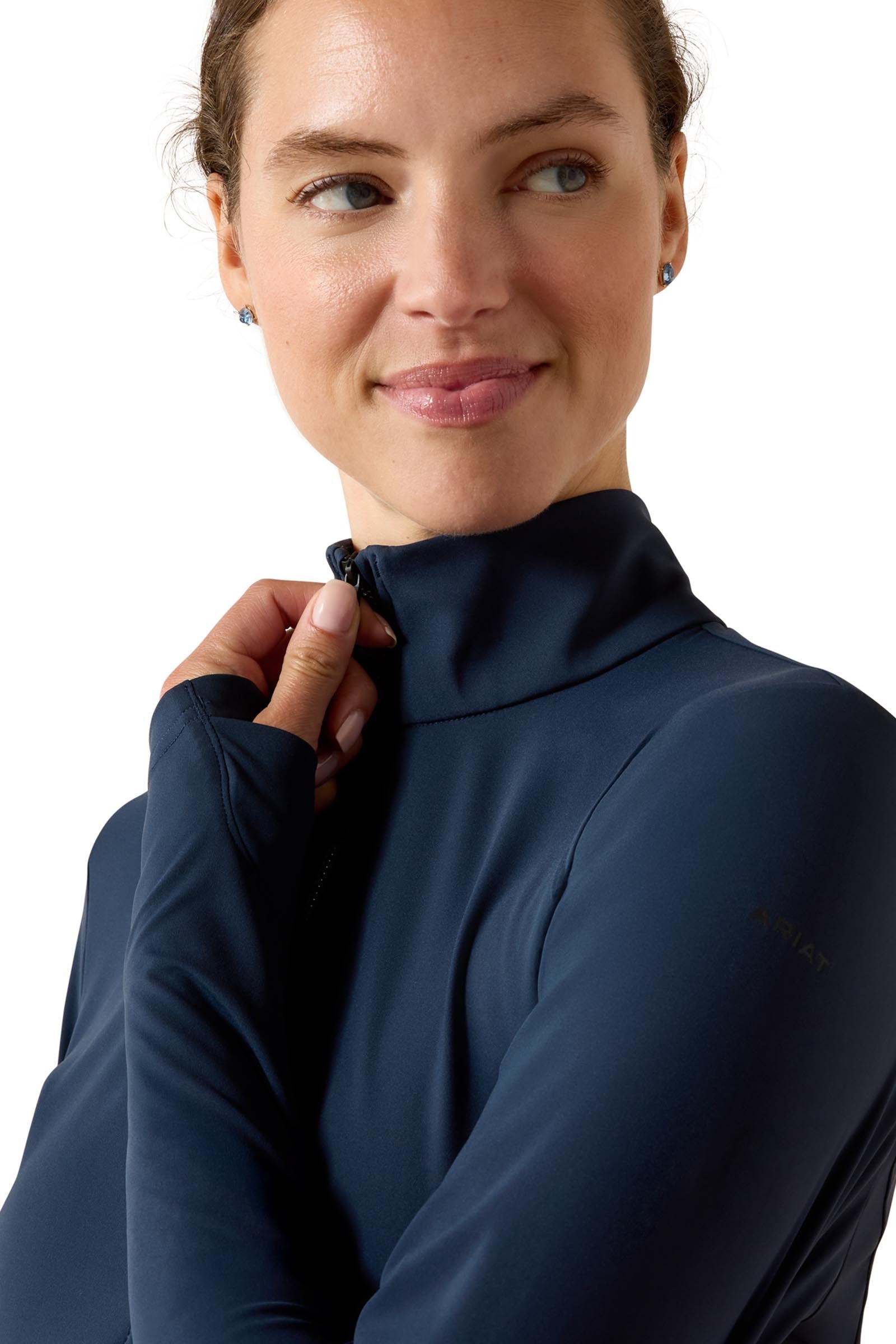 Ariat Women's SolVeil 1/2 Zip Baselayer Women’s Riding Clothing
