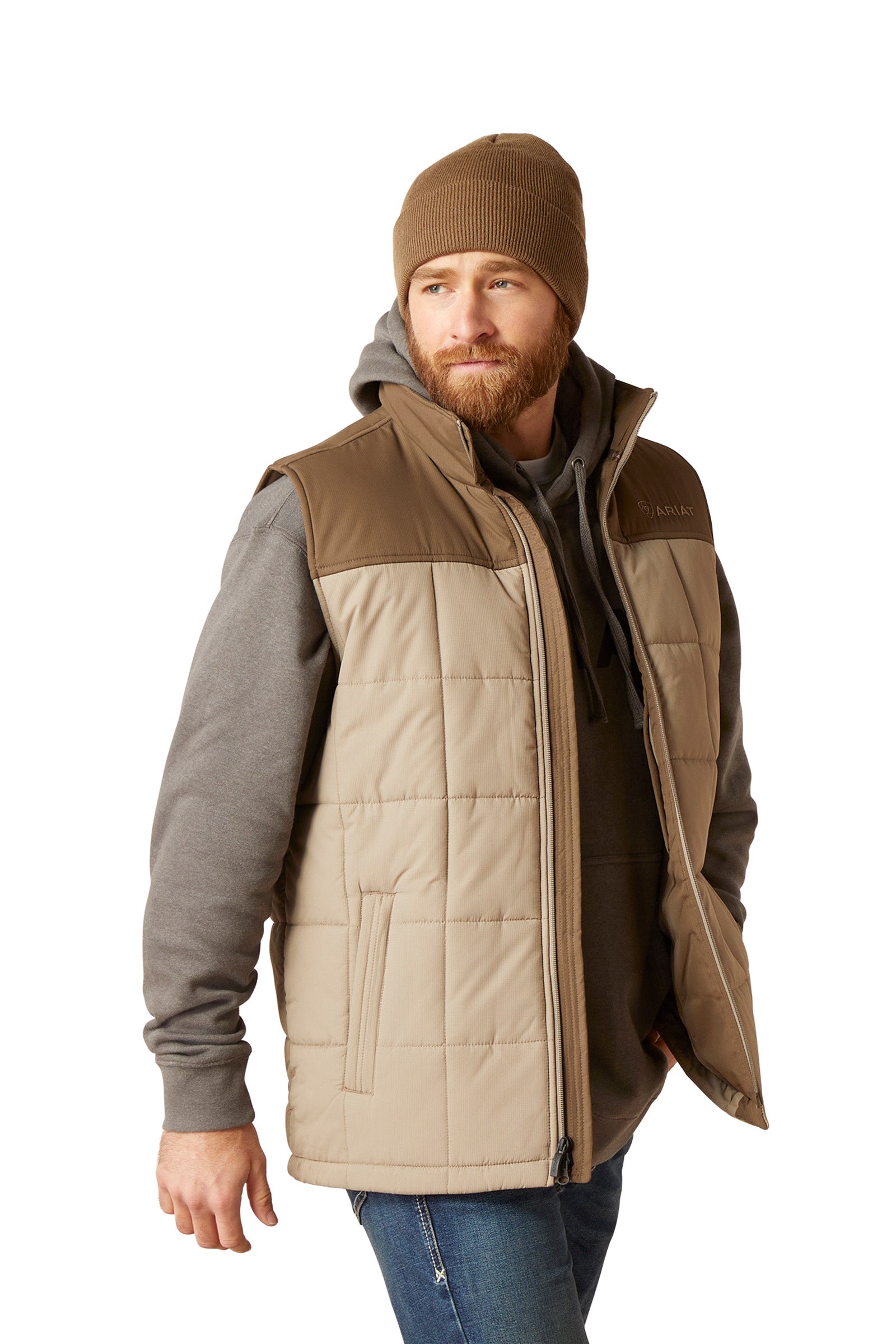 Ariat Pánská zateplená vesta Crius Mens Riding Clothing