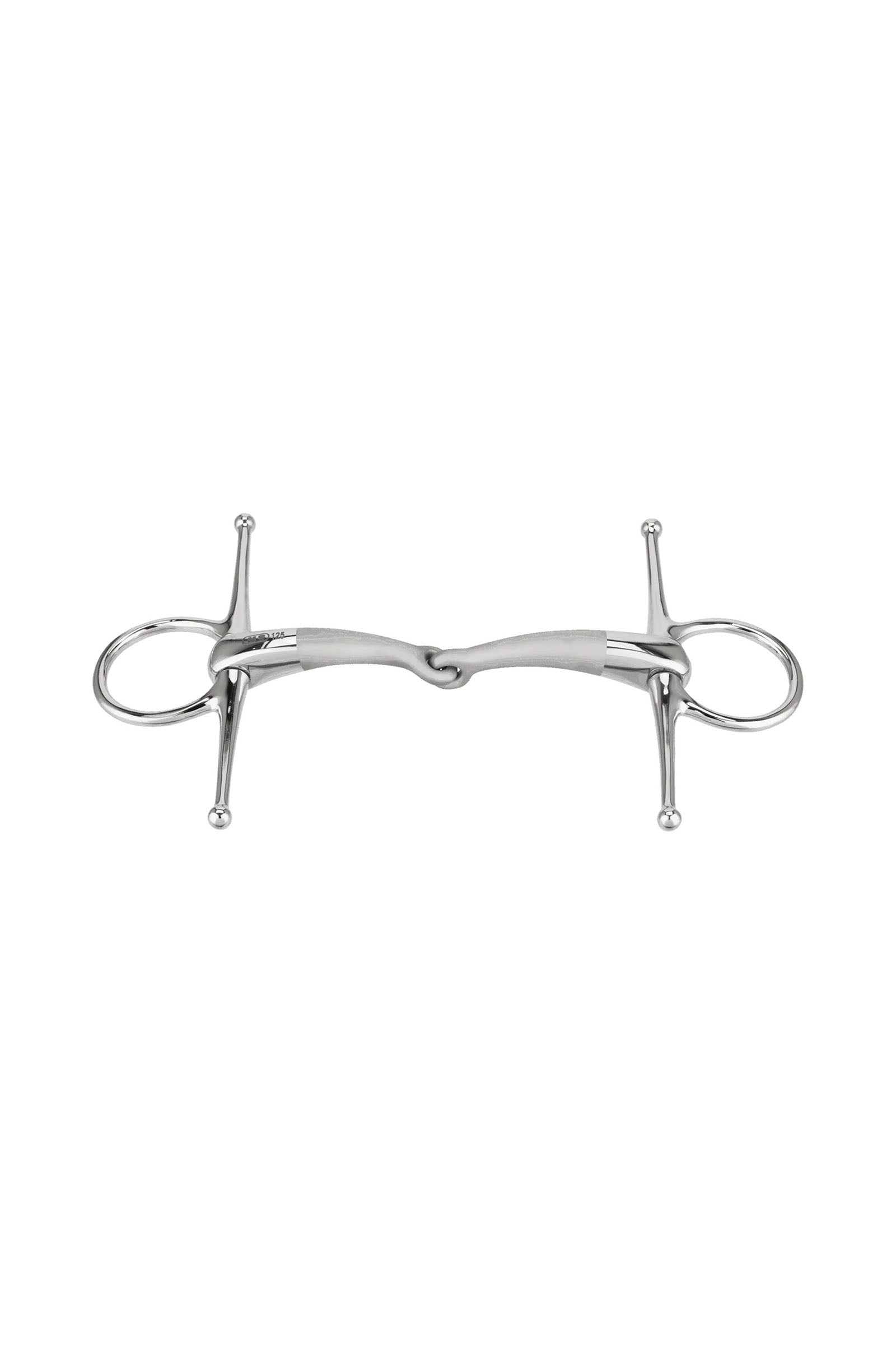 Sprenger Satinox Snaffle s plnou lícnicí 14mm nerezová ocel, jednoduše lomené Horse Bits