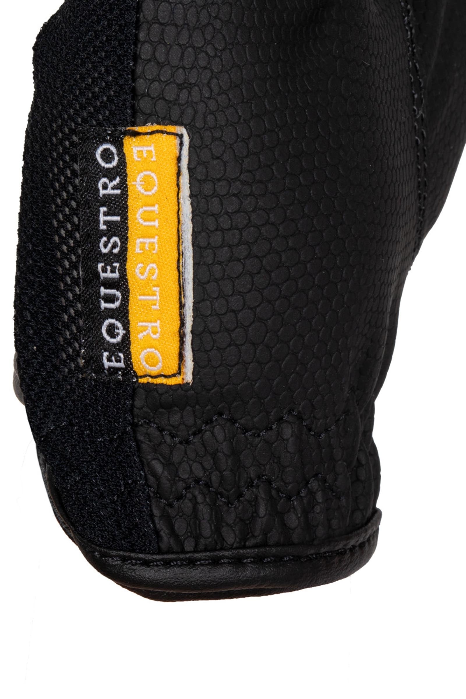 Equestro Unisex Gloves in Technical Fabric and Mesh Riding Gloves