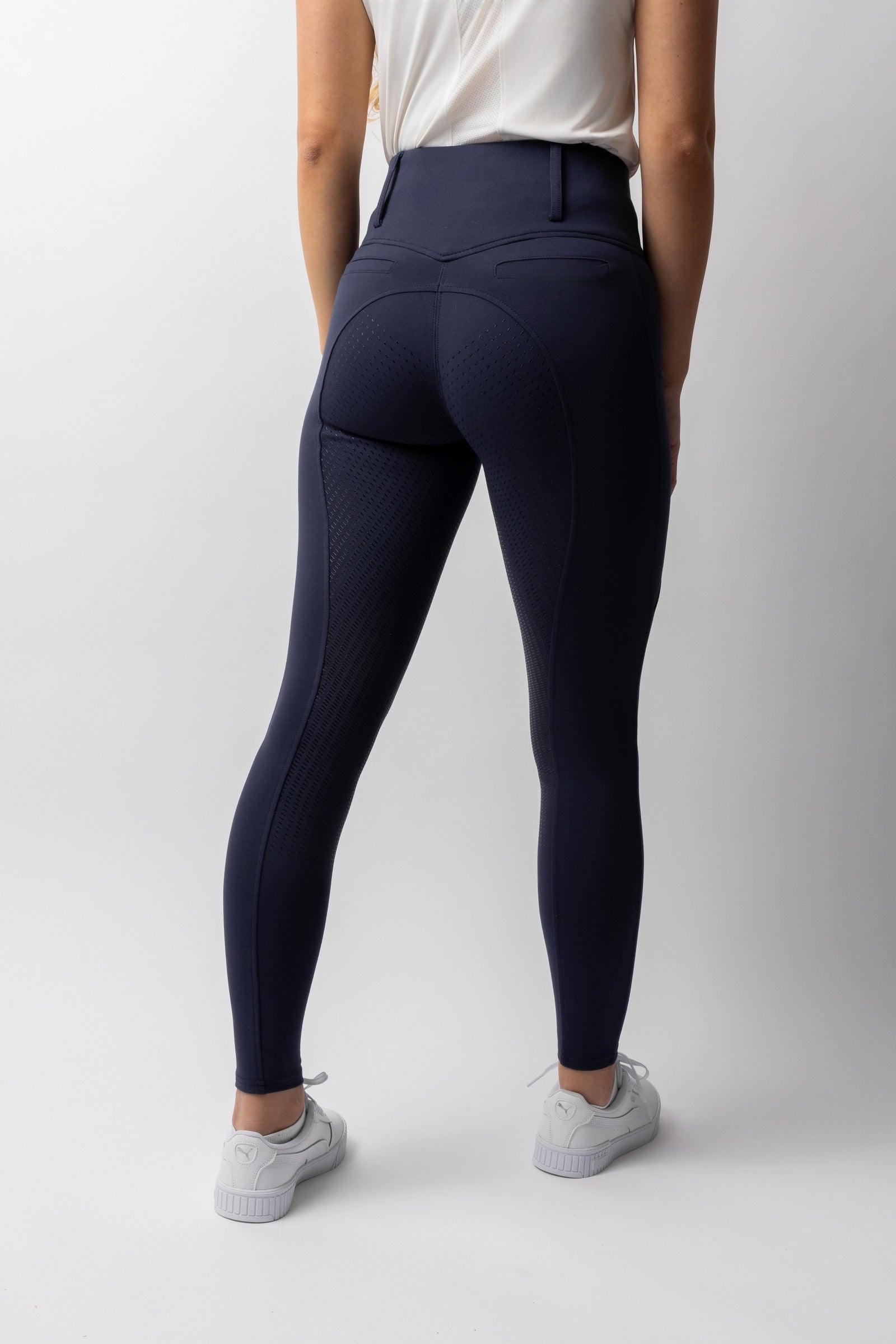 Horze Mira dámské jezdecké legíny s plným sedlem Womens Breeches