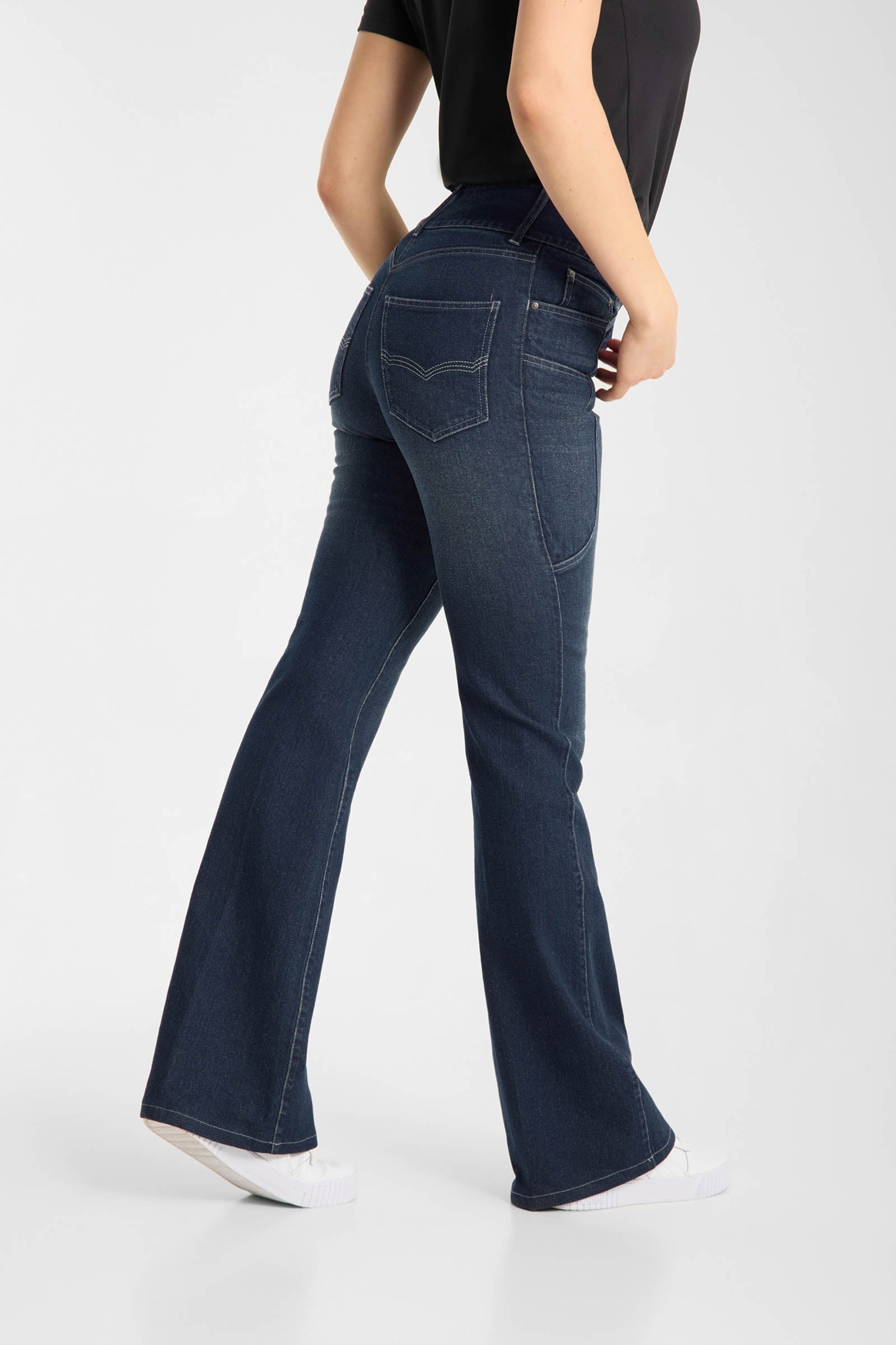 Horze Eleanor dámské westernové džíny s rozšířenými nohavicemi Womens Breeches