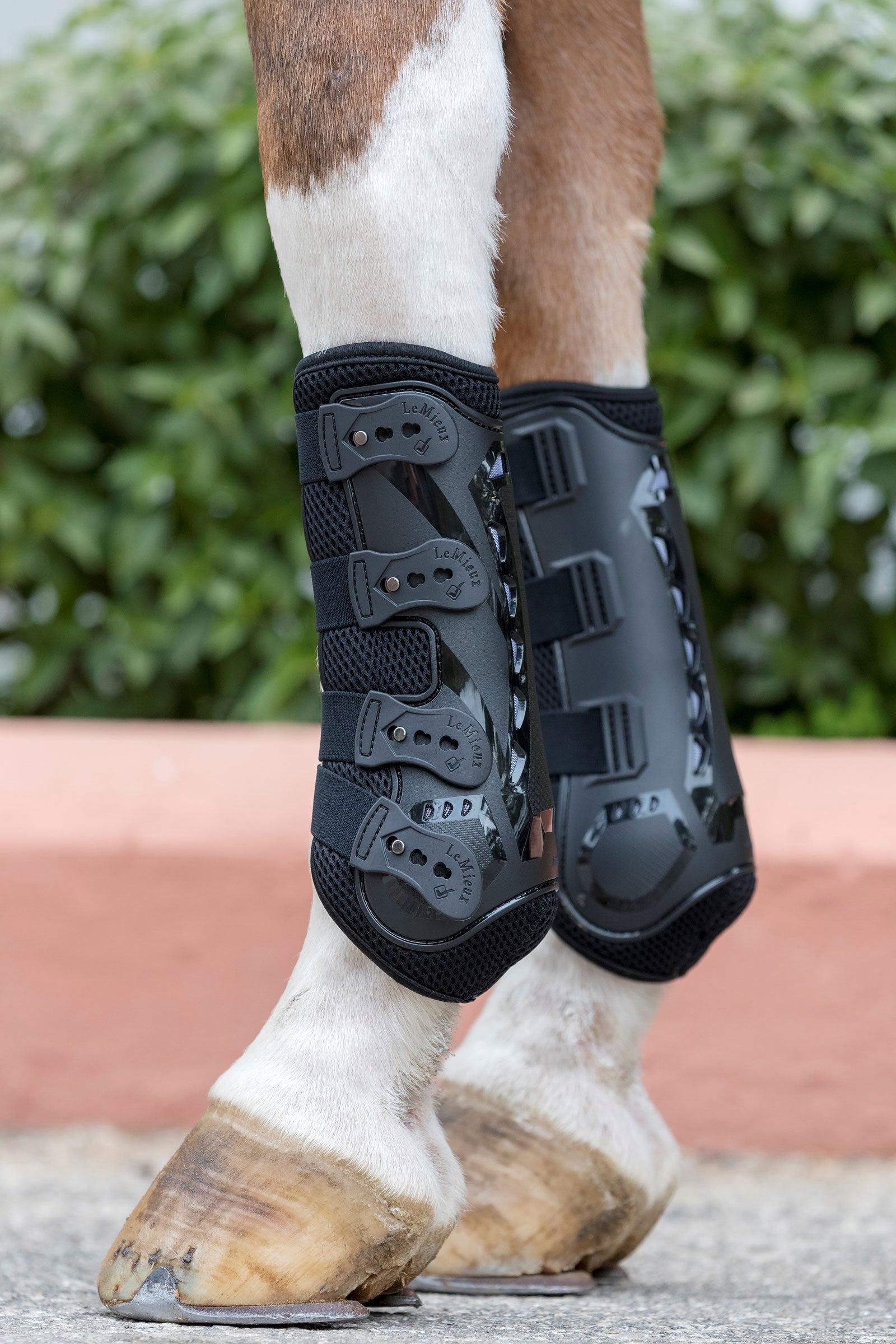 LeMieux Ultra Mesh Snug zadní chrániče Leg Protection & Hoof Protection for Horses