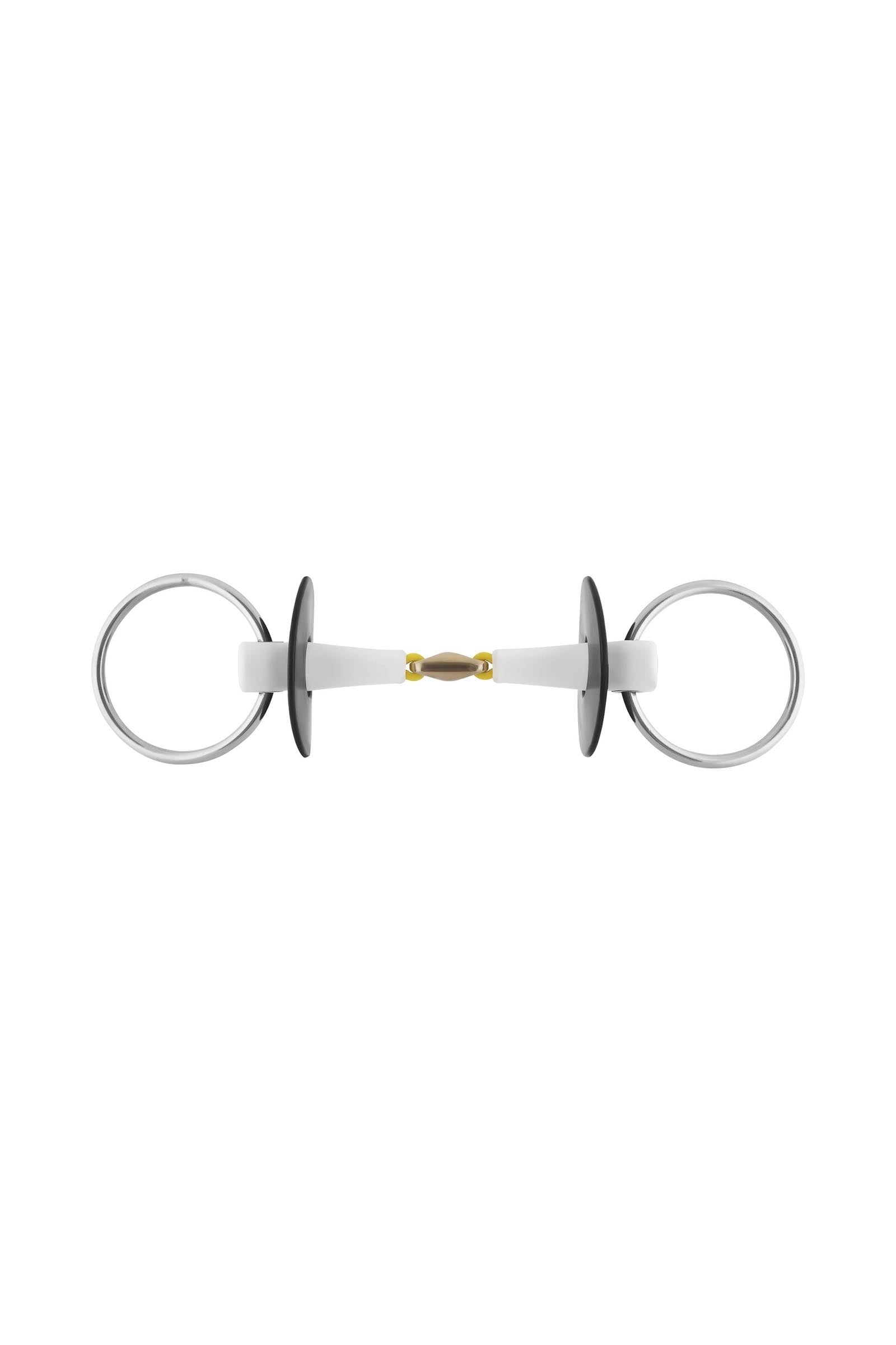 Sprenger Nathe stihlové udidlo, dvakrát lomené, 18 mm, se Sensogan středem, termoplast Horse Bits