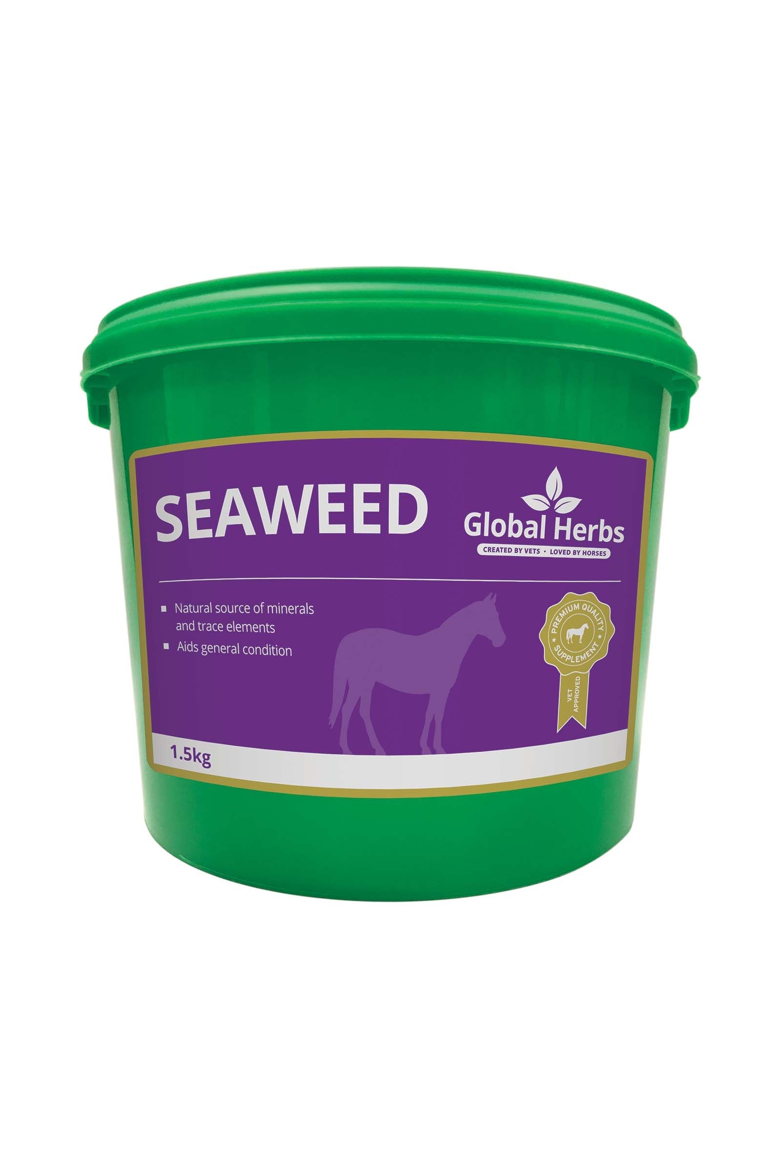 Global Herbs Seaweed 1.5kg Horse Feed & Nutrition