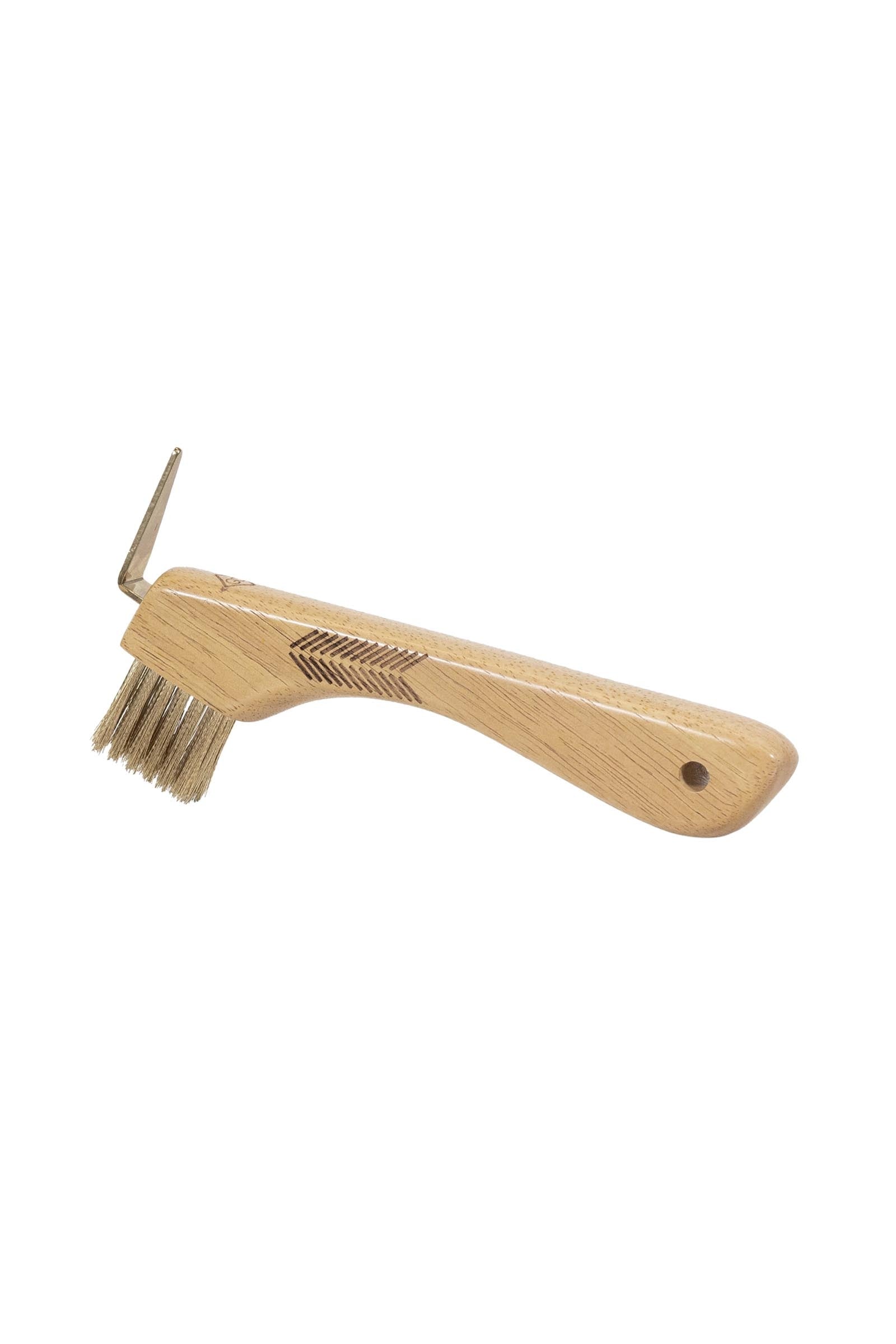 Grooming Deluxe kopytní háček s kovovými štětinami Horse Grooming Tools