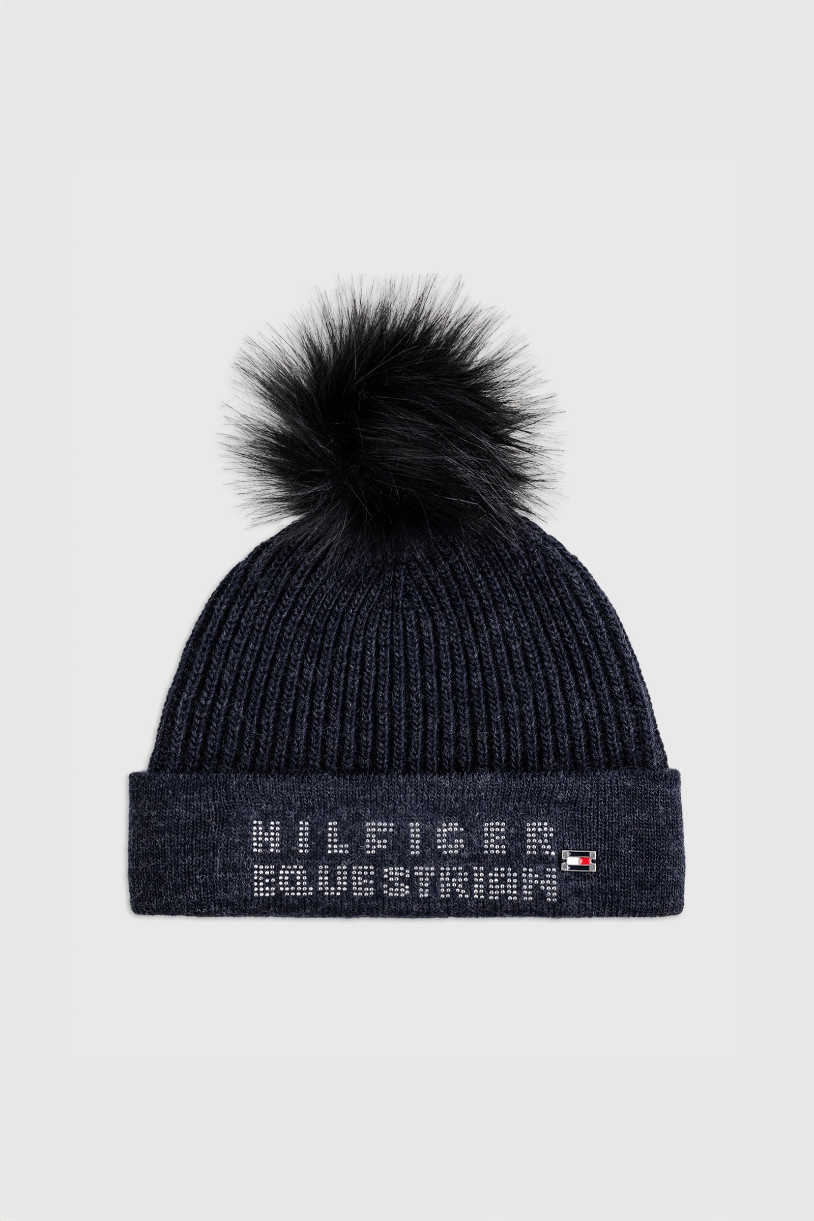 Tommy Hilfiger Equestrian Ottawa dámská čepice s bambulí Accessories