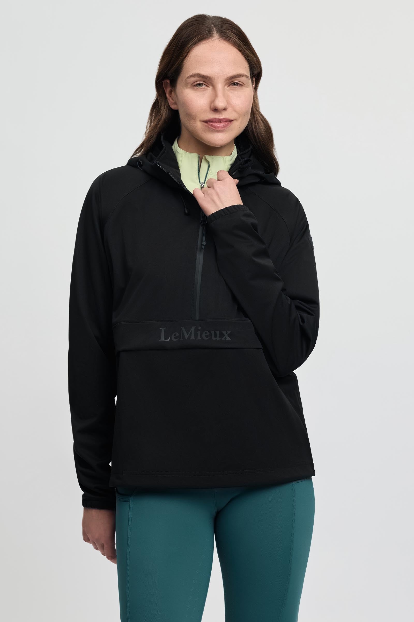 LeMieux Perri dámská nepromokavá bunda s polovičním zipem Women’s Riding Clothing