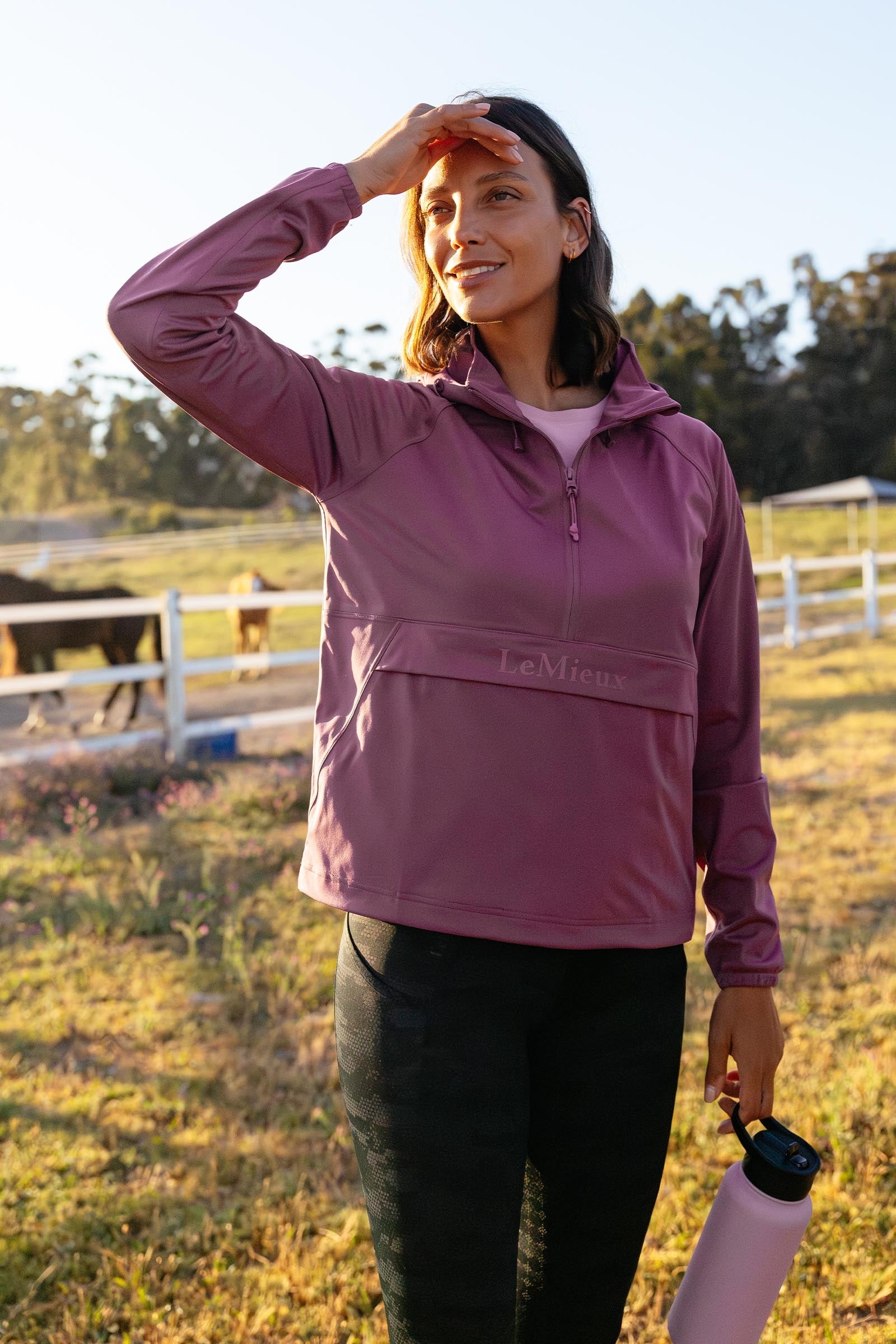 LeMieux Perri Women's Half Zip Waterproof Jacket Women’s Riding Clothing