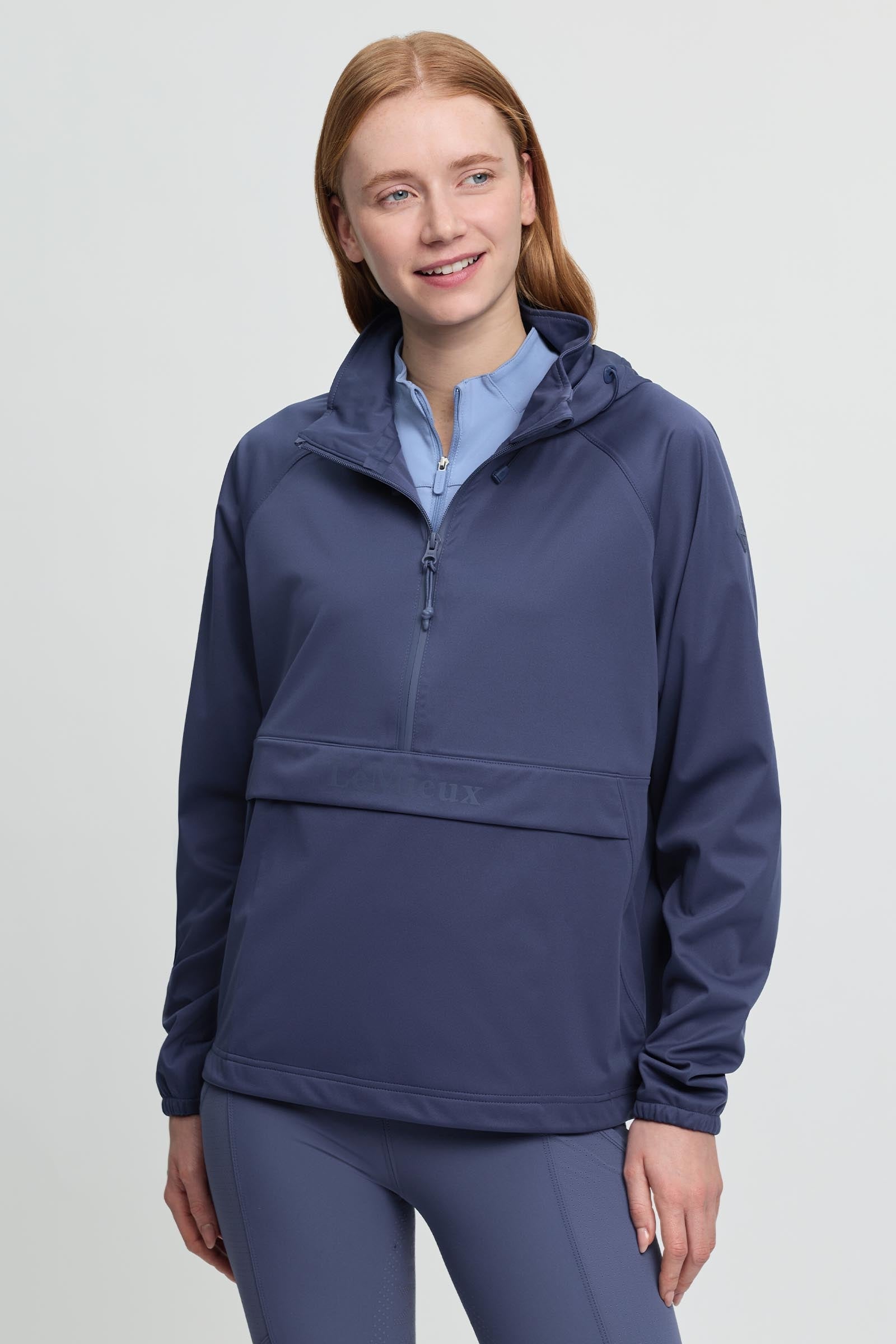 LeMieux Perri dámská nepromokavá bunda s polovičním zipem Women’s Riding Clothing
